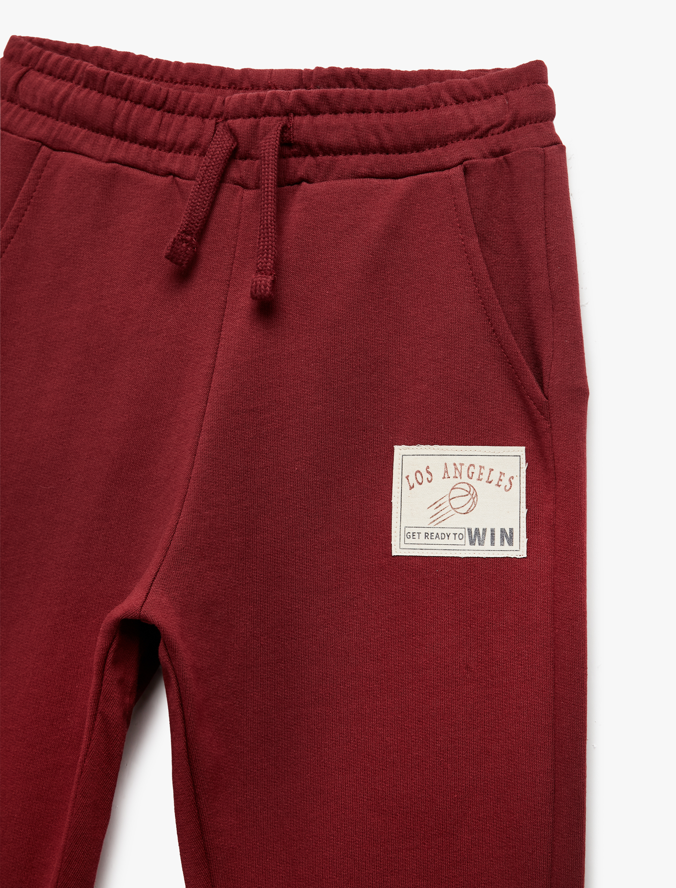  Erkek Çocuk Şardonlu Pamuklu Cepli Jogger Eşofman Altı