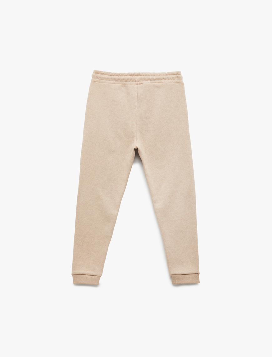  Erkek Çocuk Şardonlu Cepli Basic Jogger Eşofman Altı