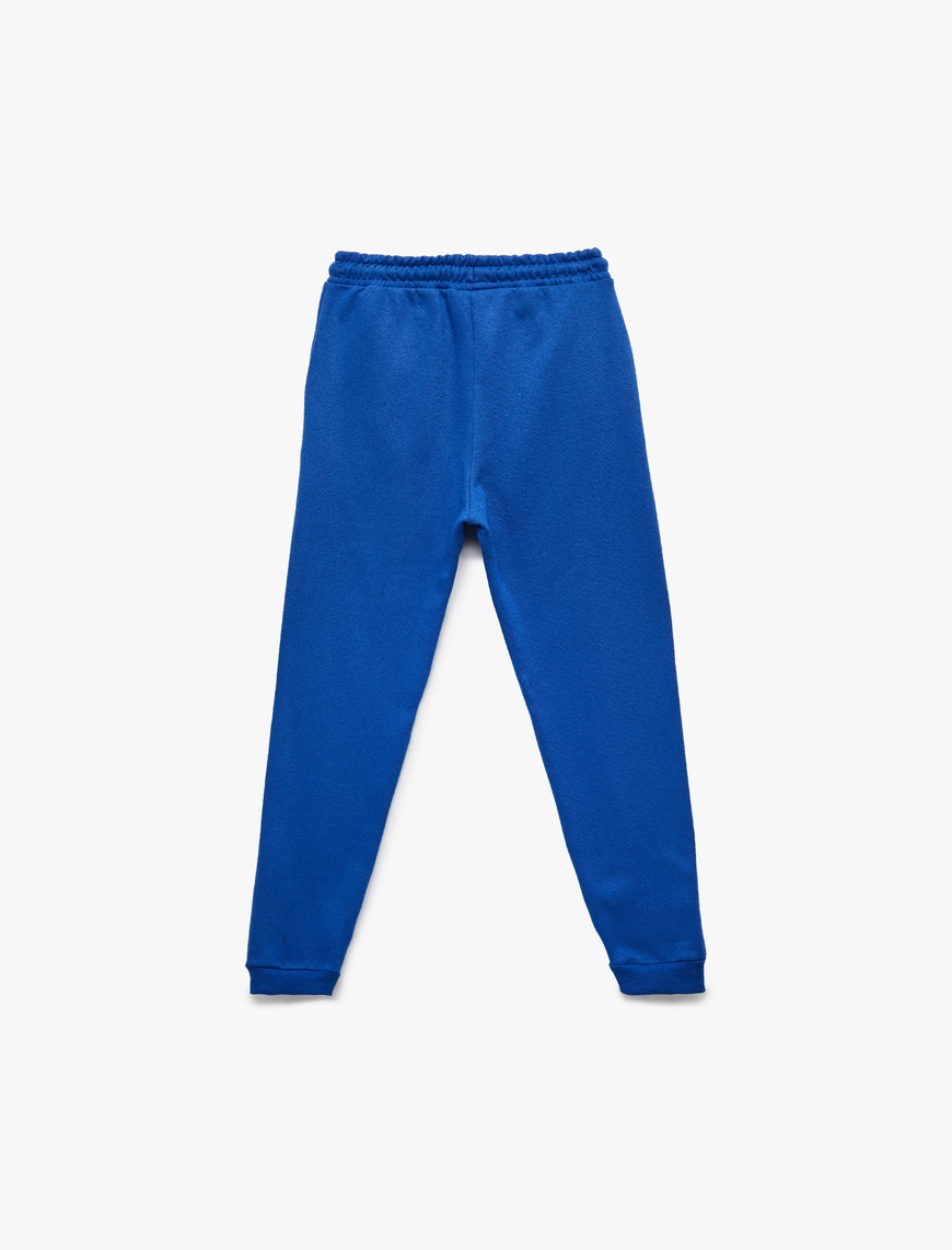  Erkek Çocuk Şardonlu Cepli Basic Jogger Eşofman Altı