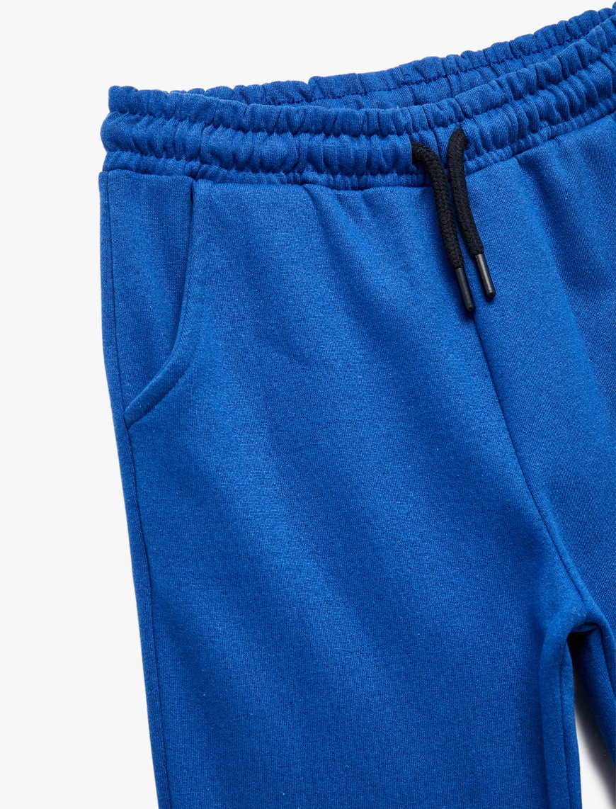  Erkek Çocuk Şardonlu Cepli Basic Jogger Eşofman Altı