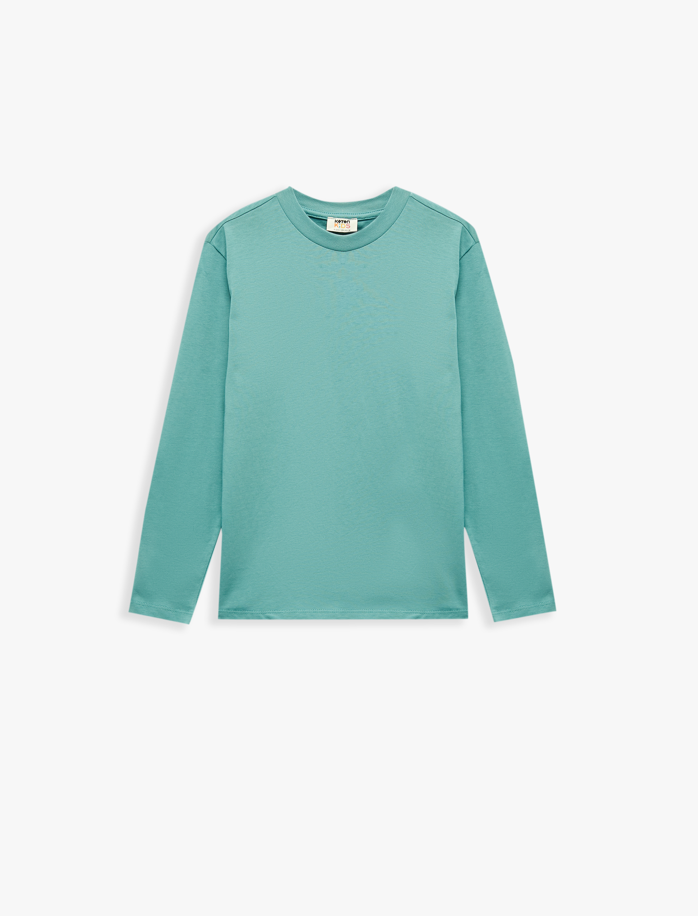  Erkek Çocuk Bisiklet Yaka Uzun Kollu 3'lü Tişört Seti