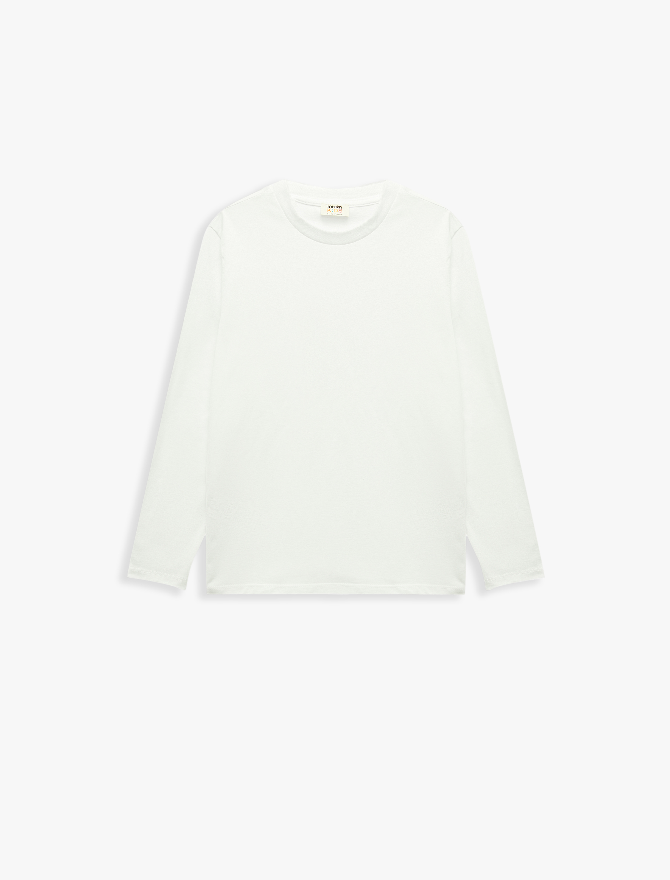  Erkek Çocuk Bisiklet Yaka Uzun Kollu 3'lü Tişört Seti