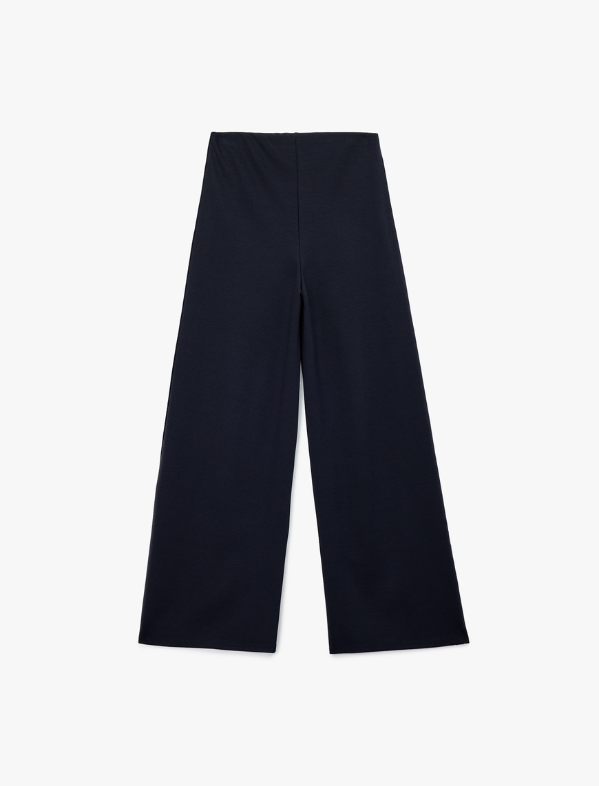   Yanları Şerit Detaylı Geniş Paça Baggy Pantolon