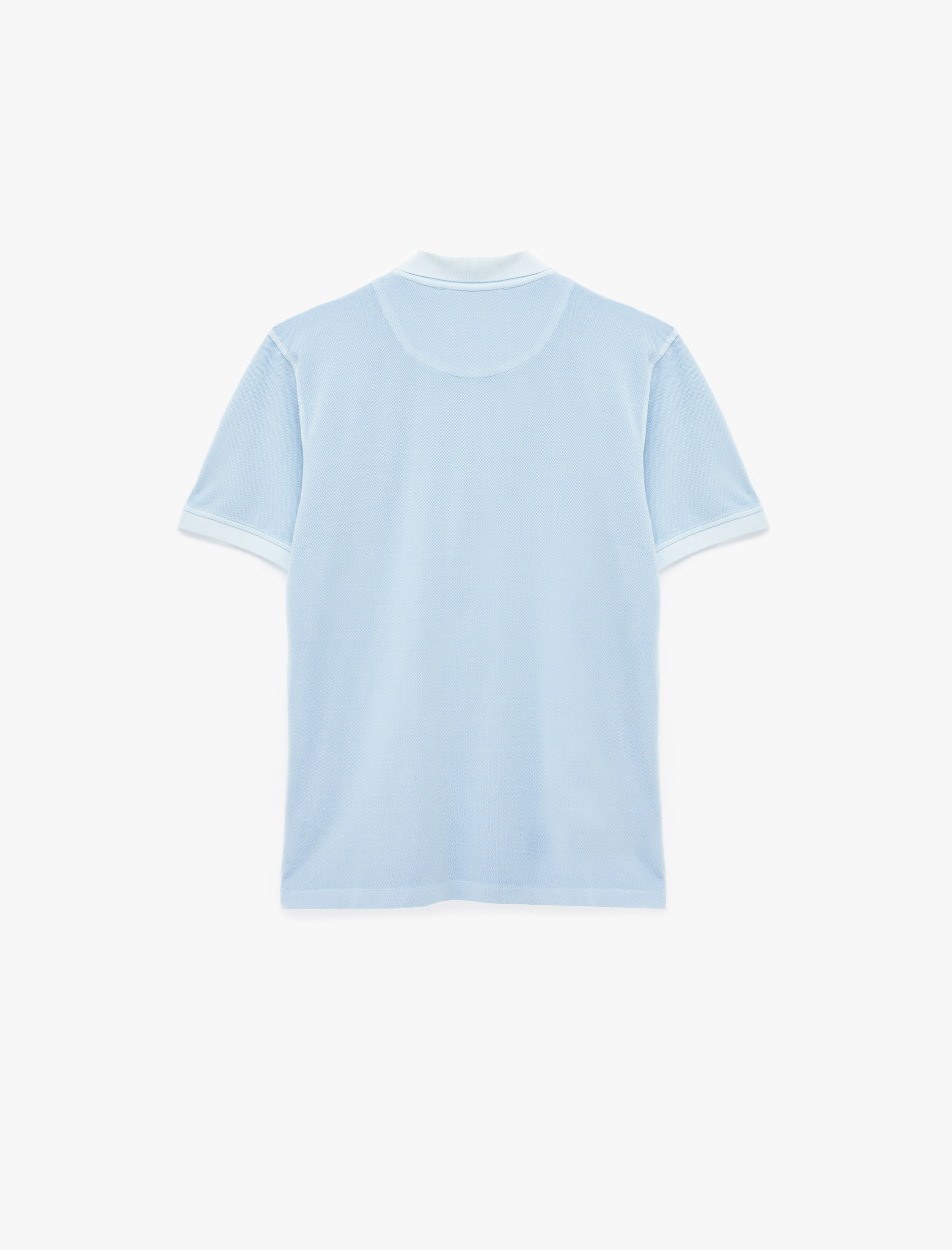   Regular Fit Nakışlı Kısa Kollu Pamuklu Polo Yaka Tişört