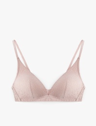 Rahat Kalıp Balensiz Dantelli Soft Bralet Sütyen