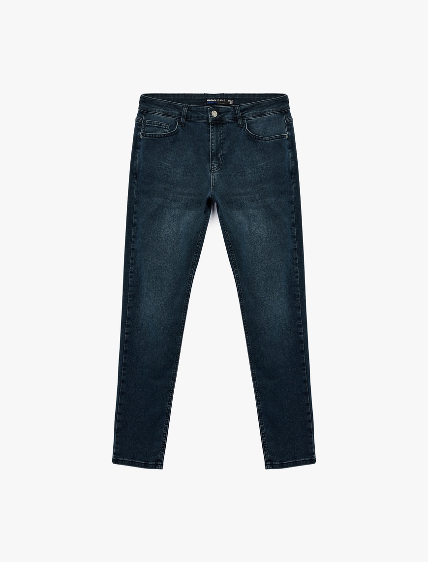   Normal Bel Skinny Fit Jean Pantolon - Michael Jean