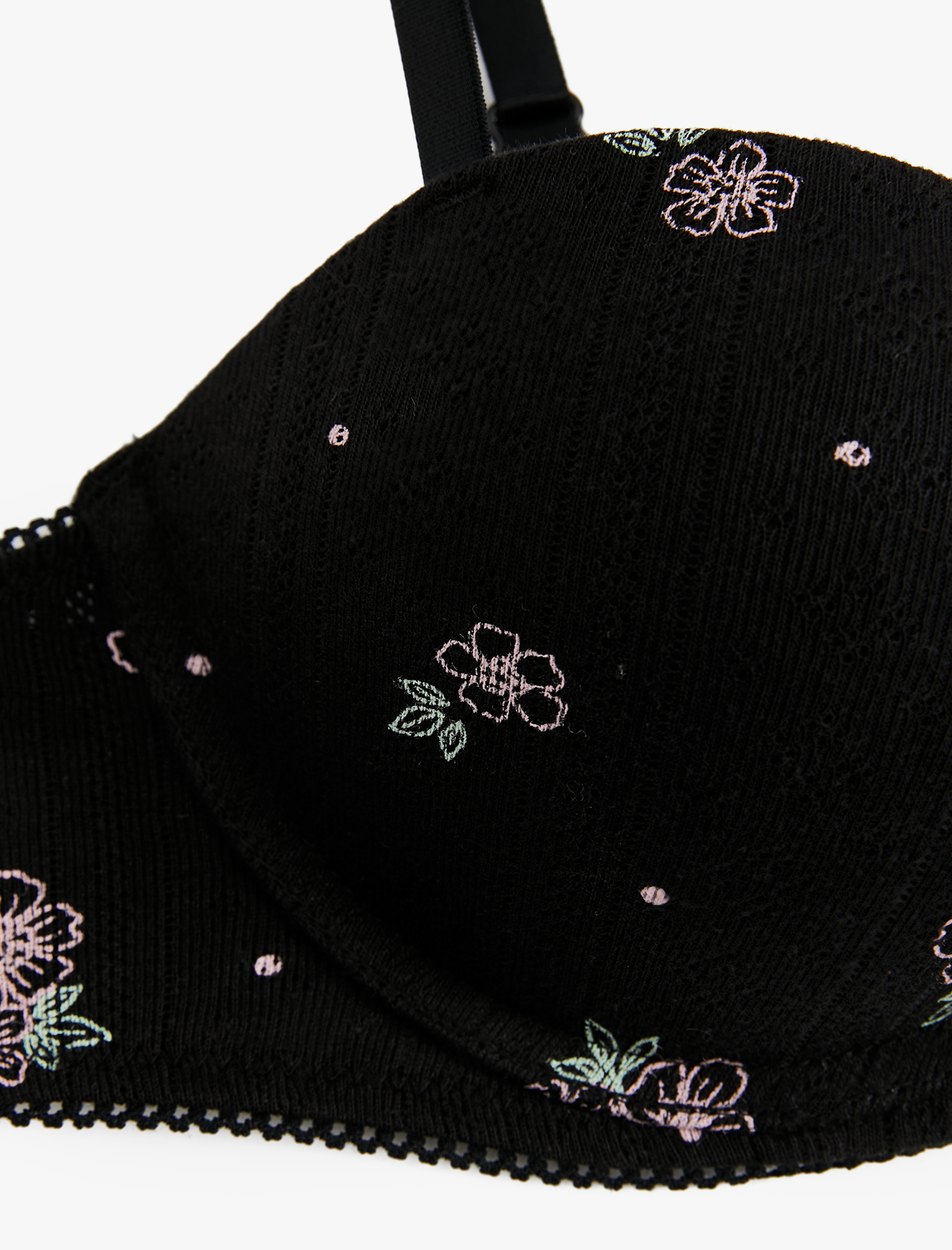   Çiçekli Ekstra Dolgulu Maximizer Sütyen