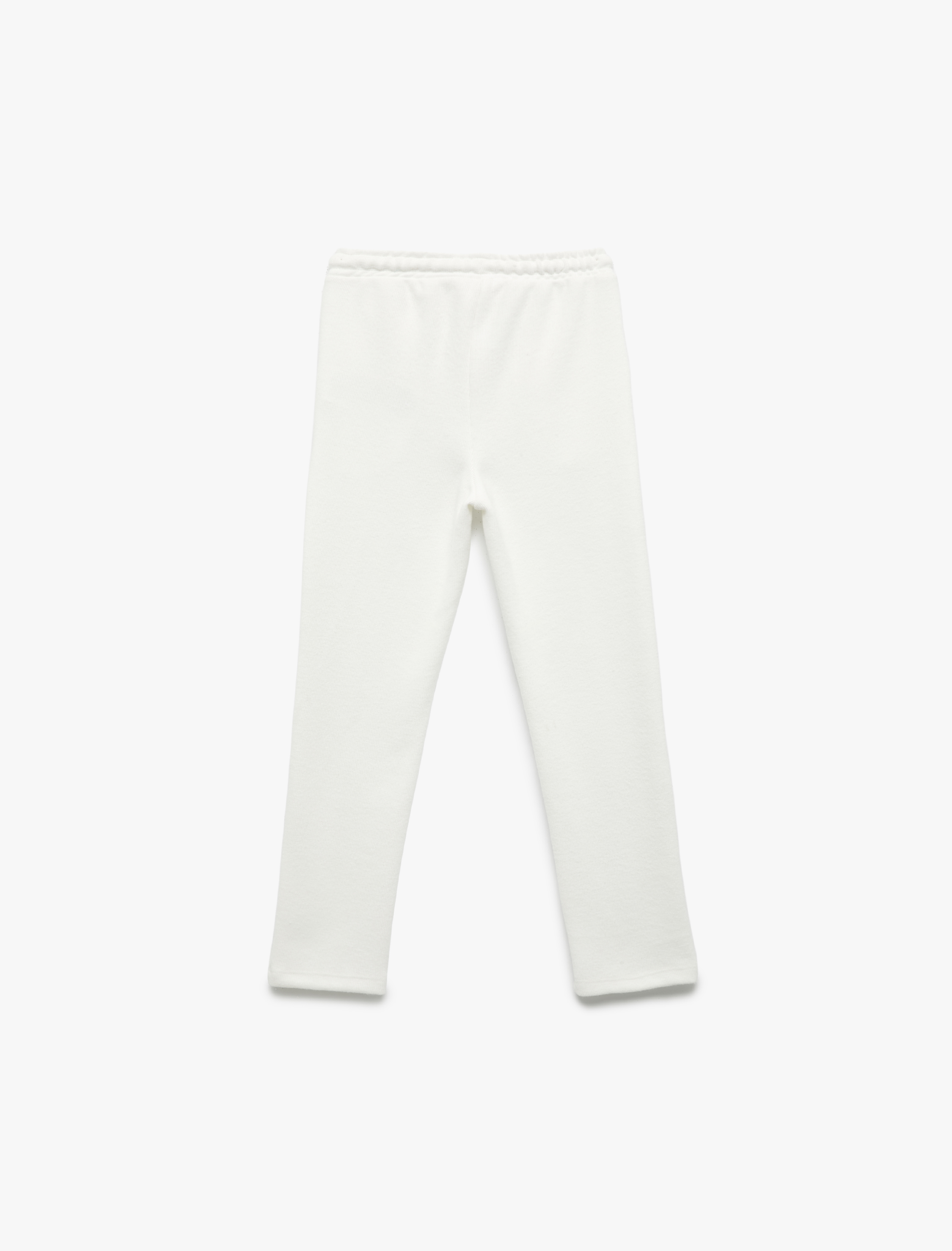  Kız Çocuk Beli Lastikli Cepli Havuç Kesim Basic Pantolon