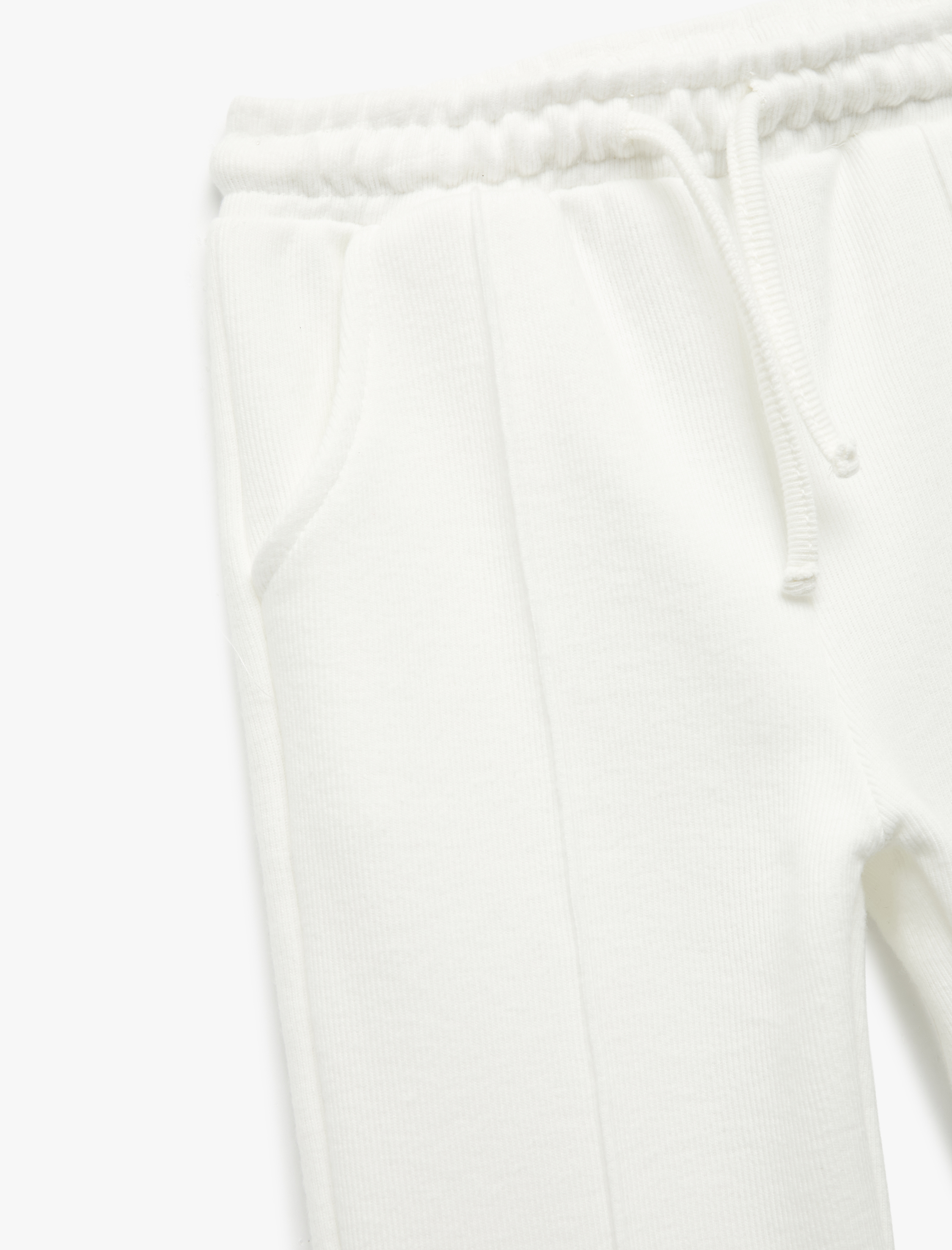  Kız Çocuk Beli Lastikli Cepli Havuç Kesim Basic Pantolon