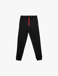 Şardonlu Cepli Basic Jogger Eşofman Altı