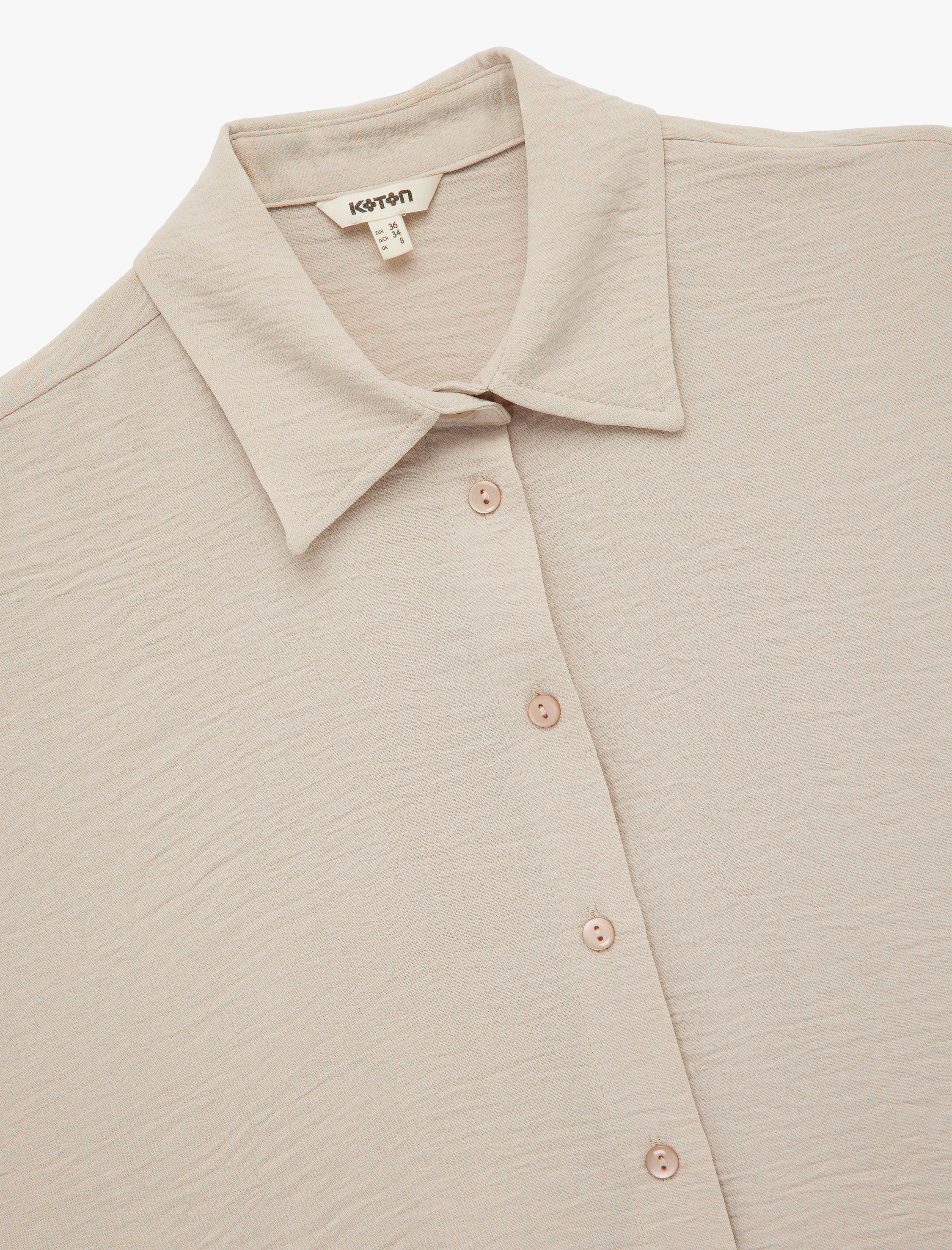   Regular Fit Klasik Yaka Kısa Kollu Gömlek