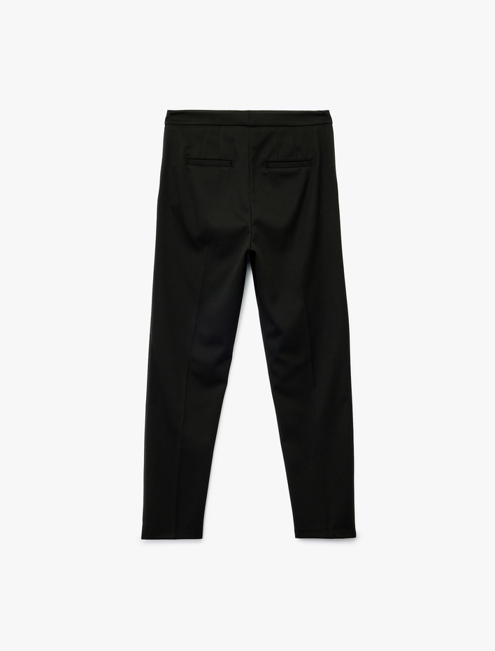  Standart Bel Cepli Cigarette Kumaş Pantolon