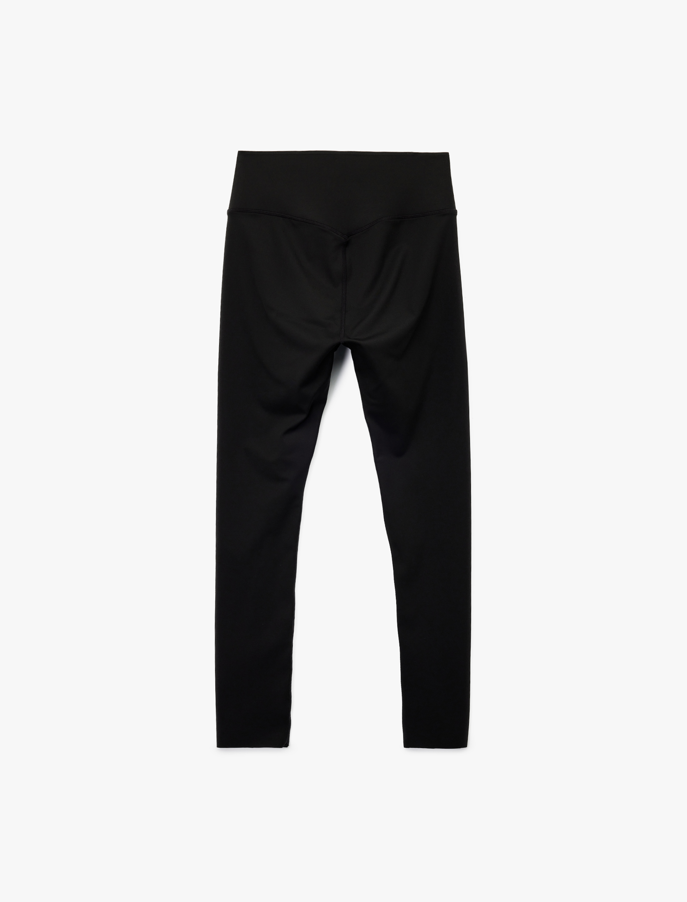   Yüksek Bel Dikiş Detaylı Slim Fit Spor Tayt