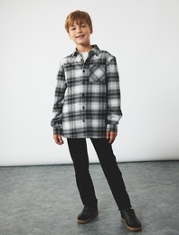 Pamuklu Ayarlanabilir Lastikli Slim Fit Denim Pantolon