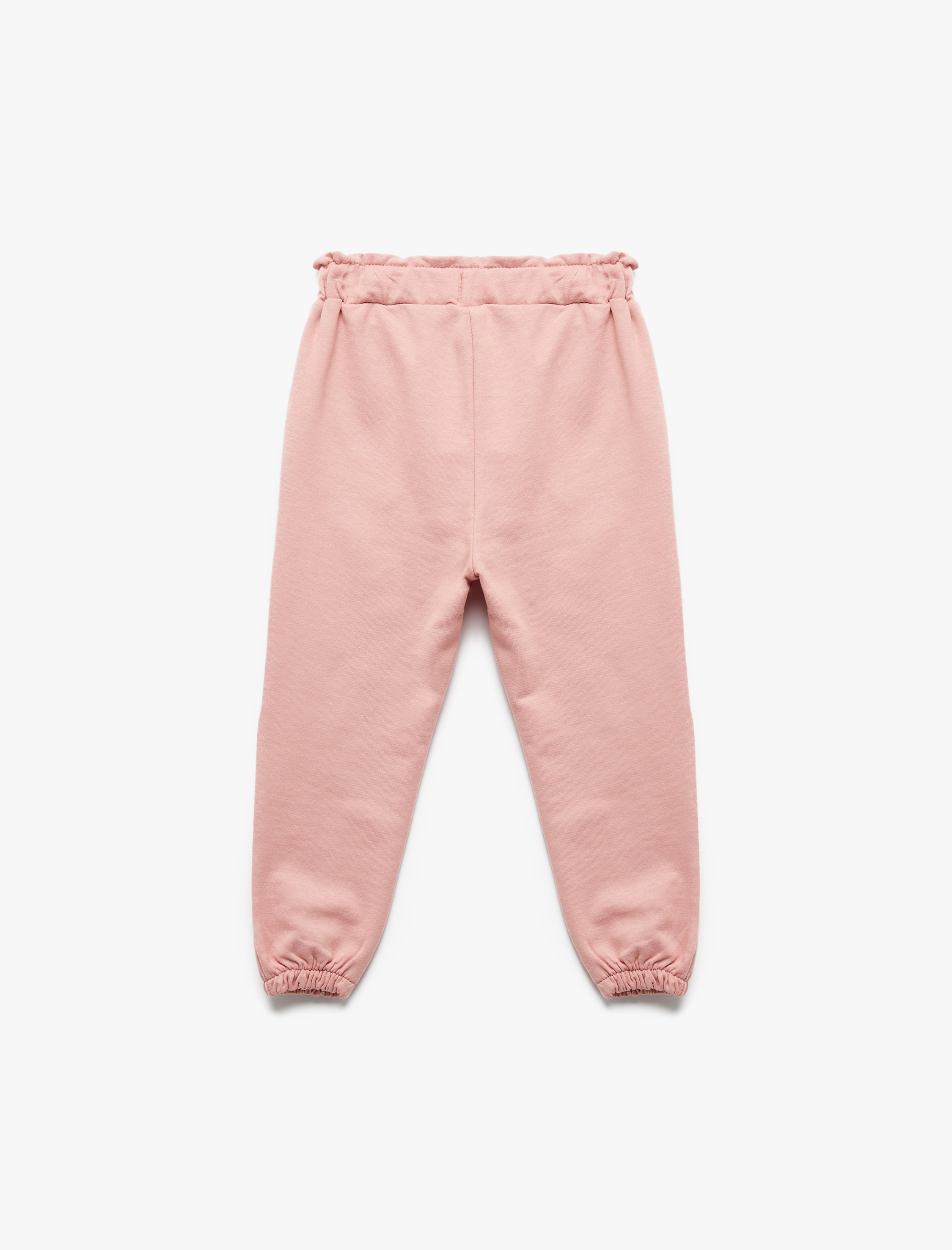  Kız Bebek Pamuklu Şardonlu Cepli Jogger Eşofman Altı