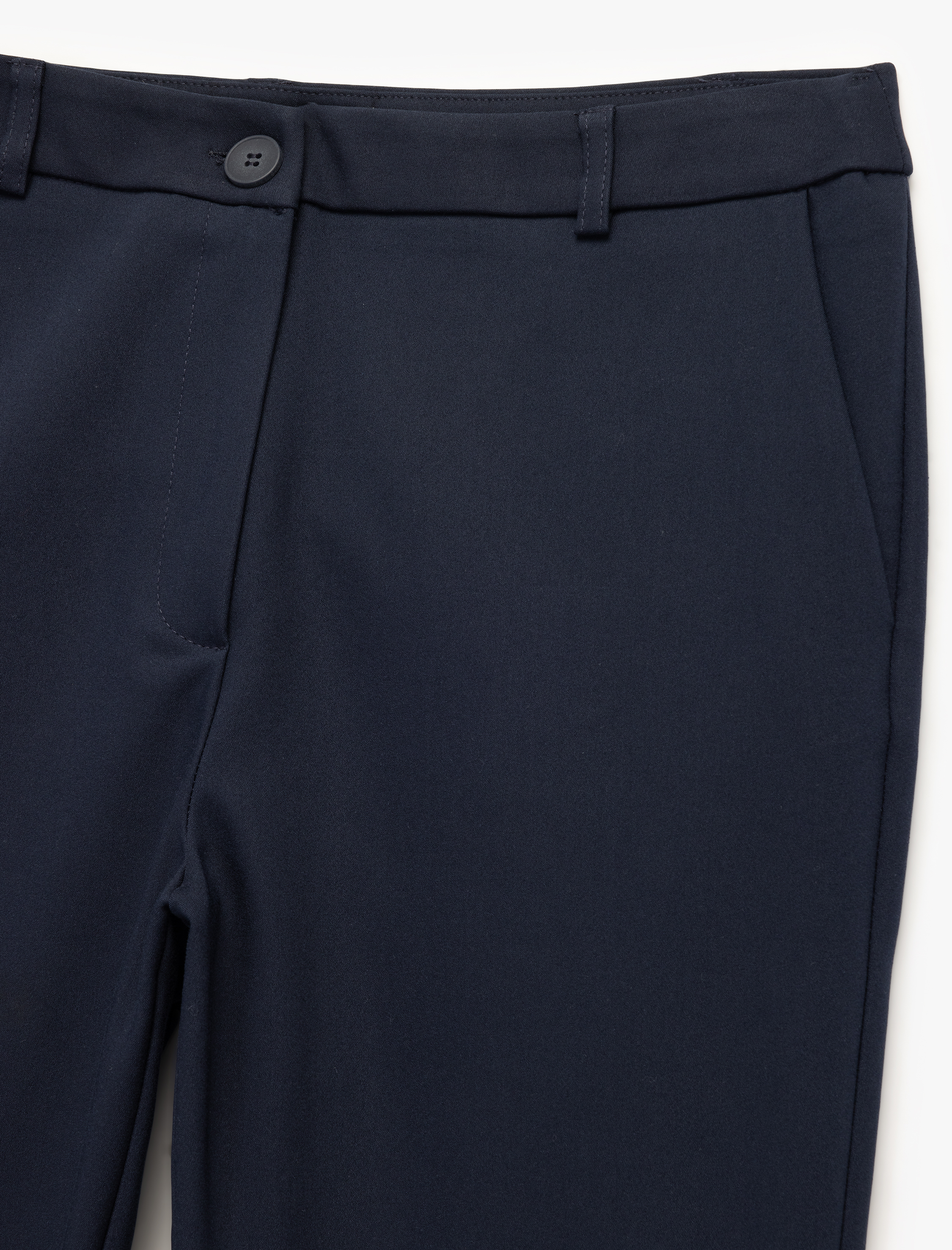   Normal Bel Yan Cepli Kumaş Cigarette Pantolon