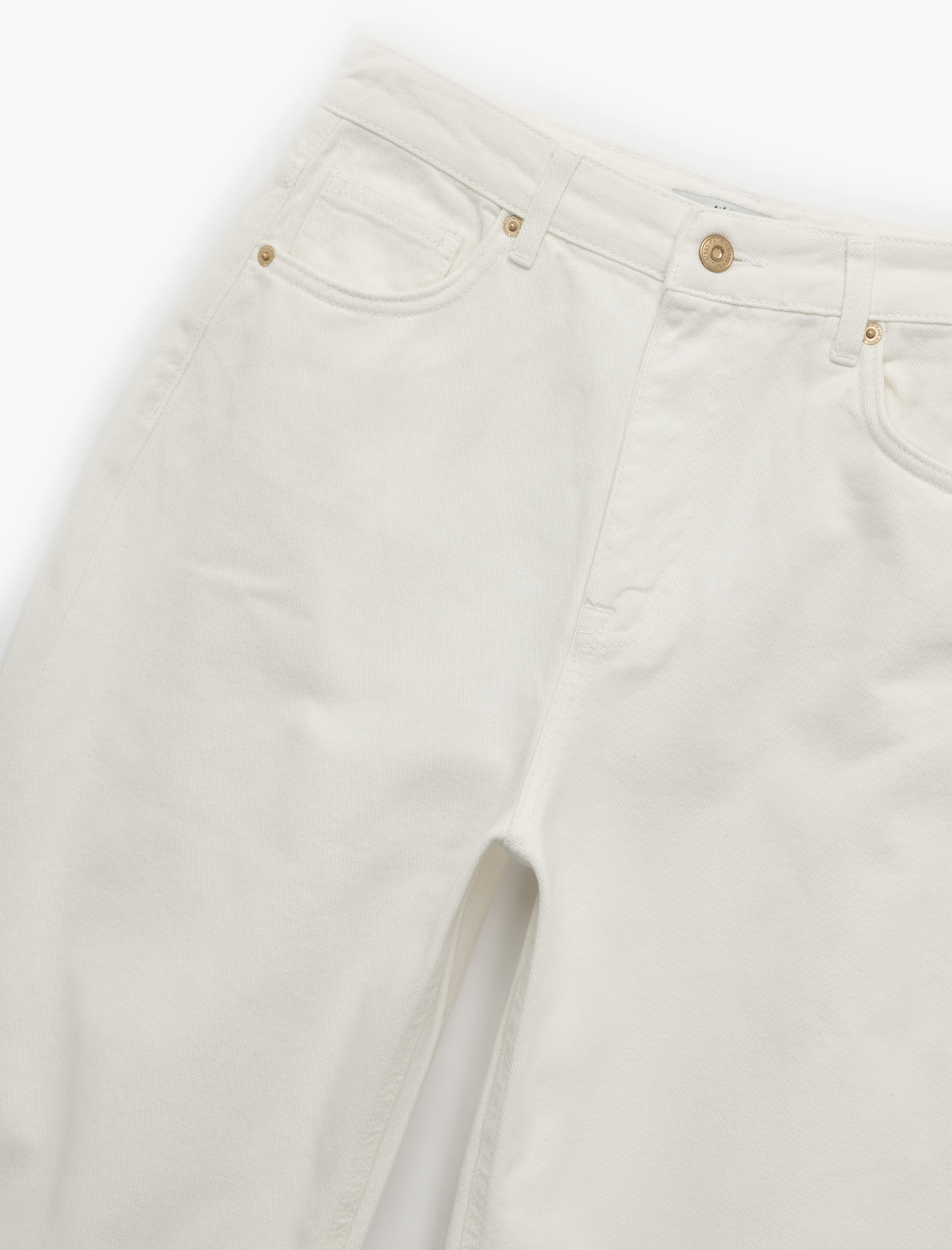 Pamuklu Cep Detaylı Rahat Kesim Barrel Fit Jean Pantolon