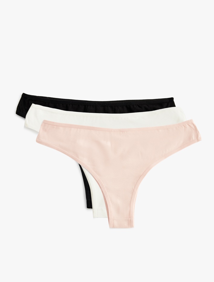  5'li String Külot Çok Renkli