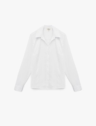 Uzun Kollu Klasik Yaka Slim Fit Gömlek
