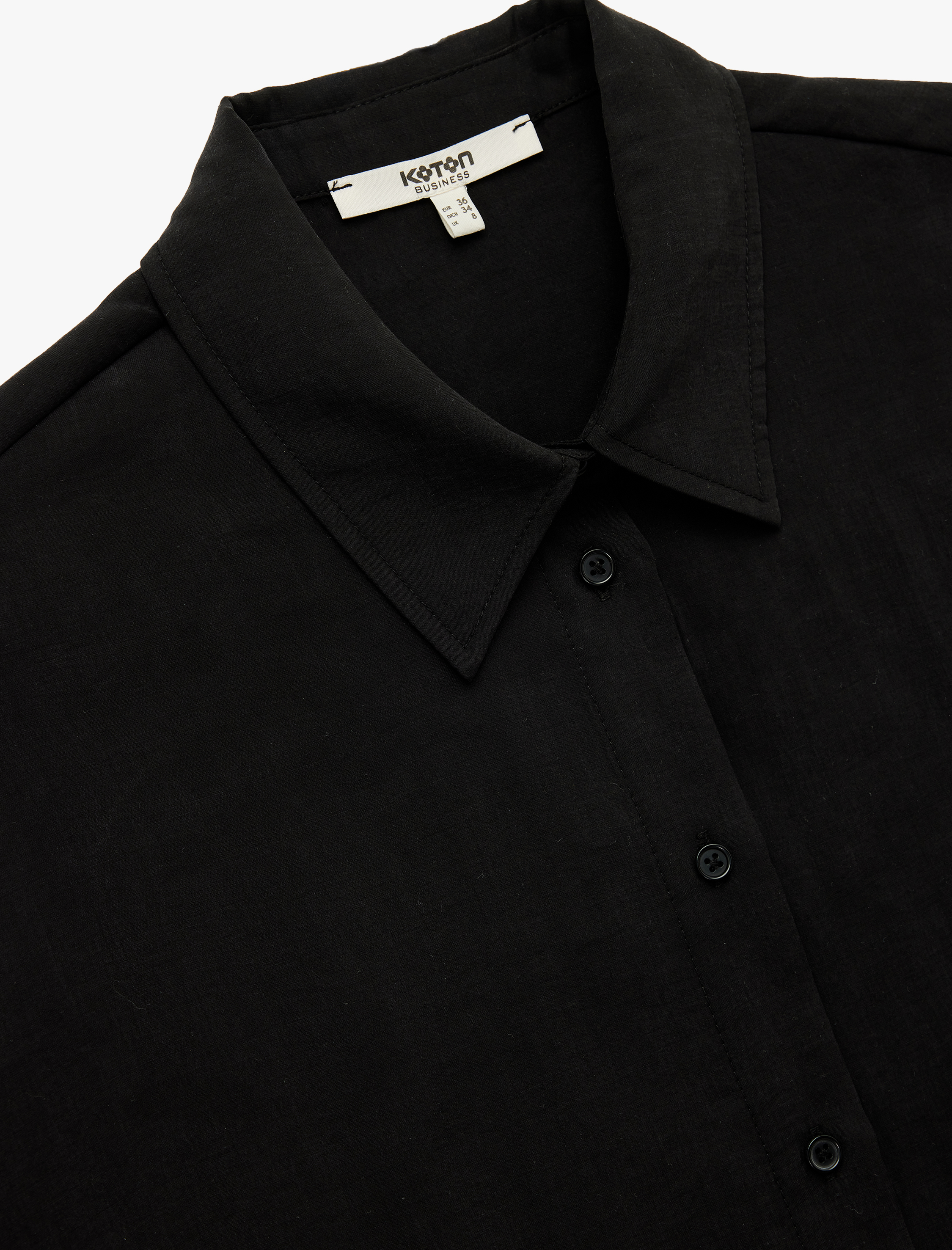   Klasik Yaka Uzun Kollu Oversize Gömlek