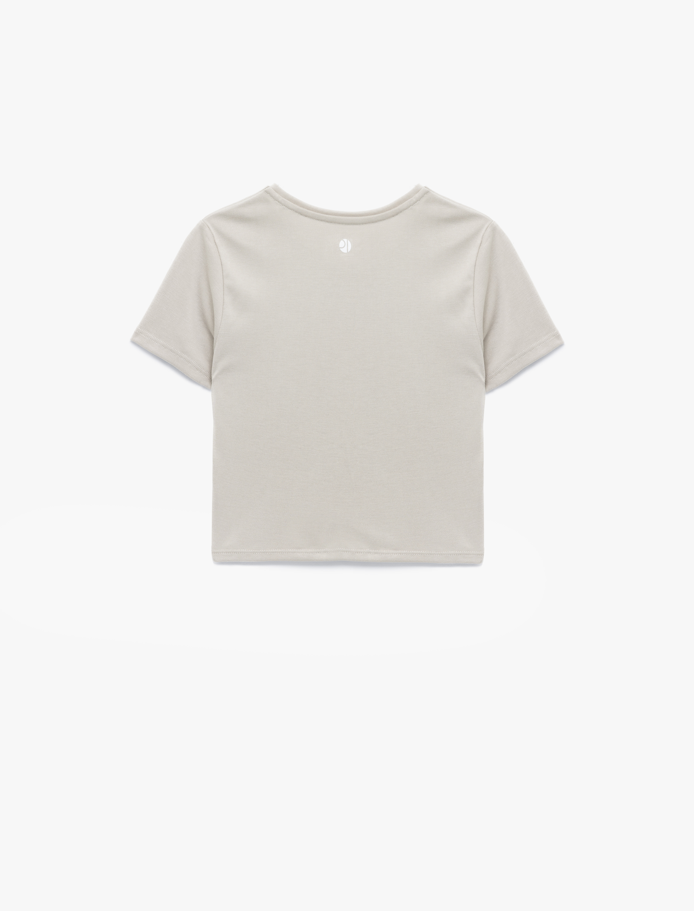   Bisiklet Yaka Kısa Kollu Modal Kumaş Basic Spor Tişört