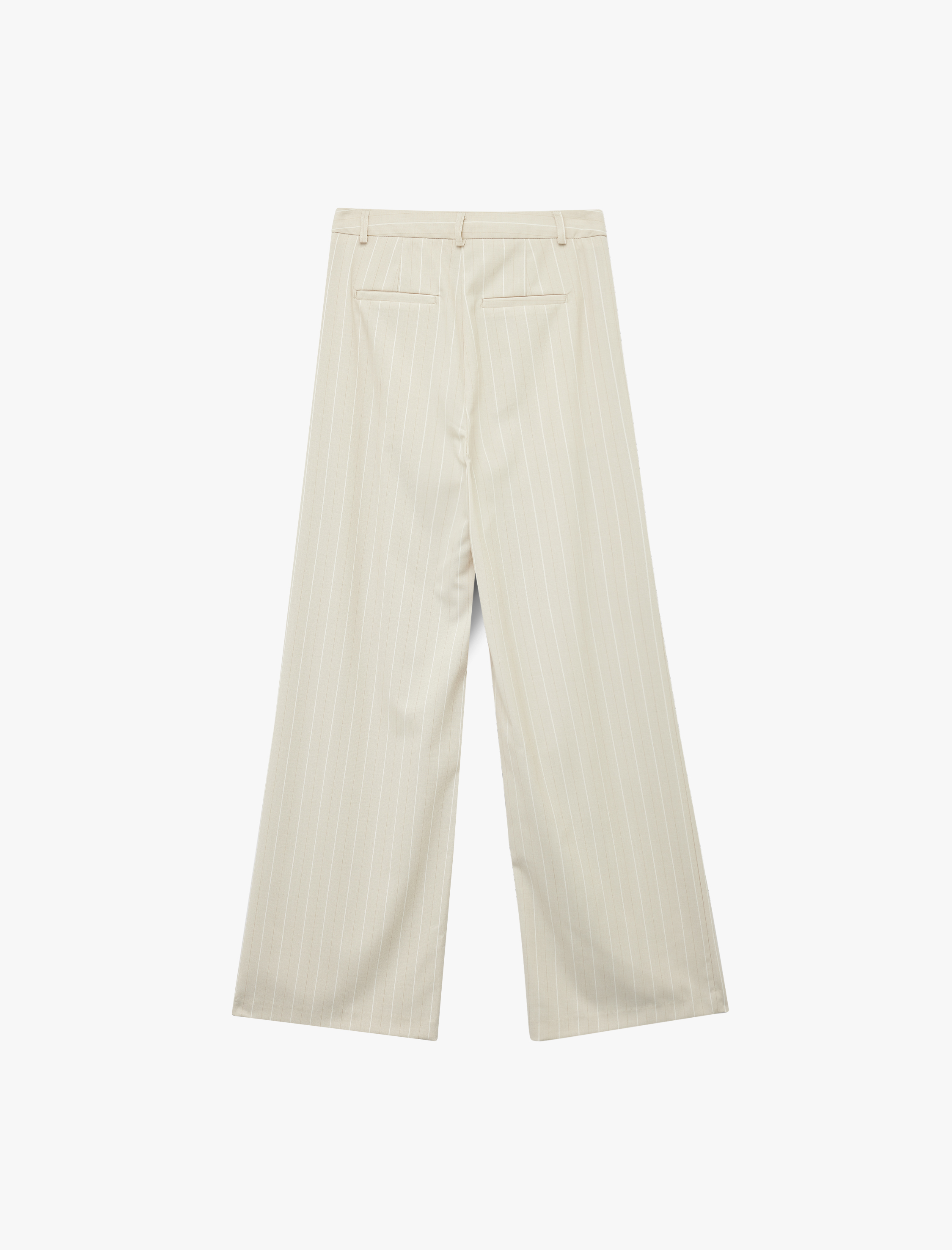   Pileli Geniş Paça Palazzo Pantolon