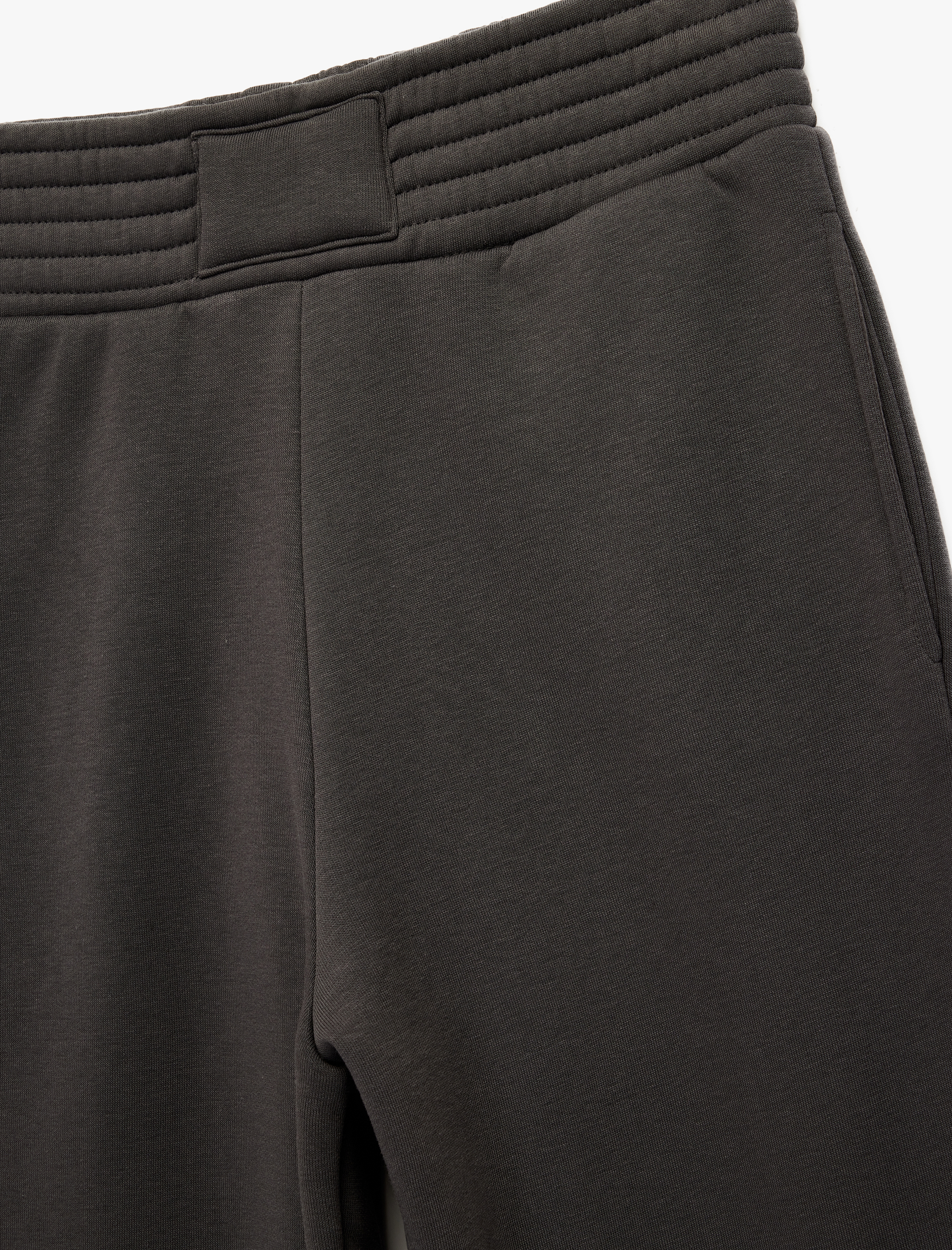   Yüksek Bel Rahat Kalıp Cepli Jogger Eşofman Altı