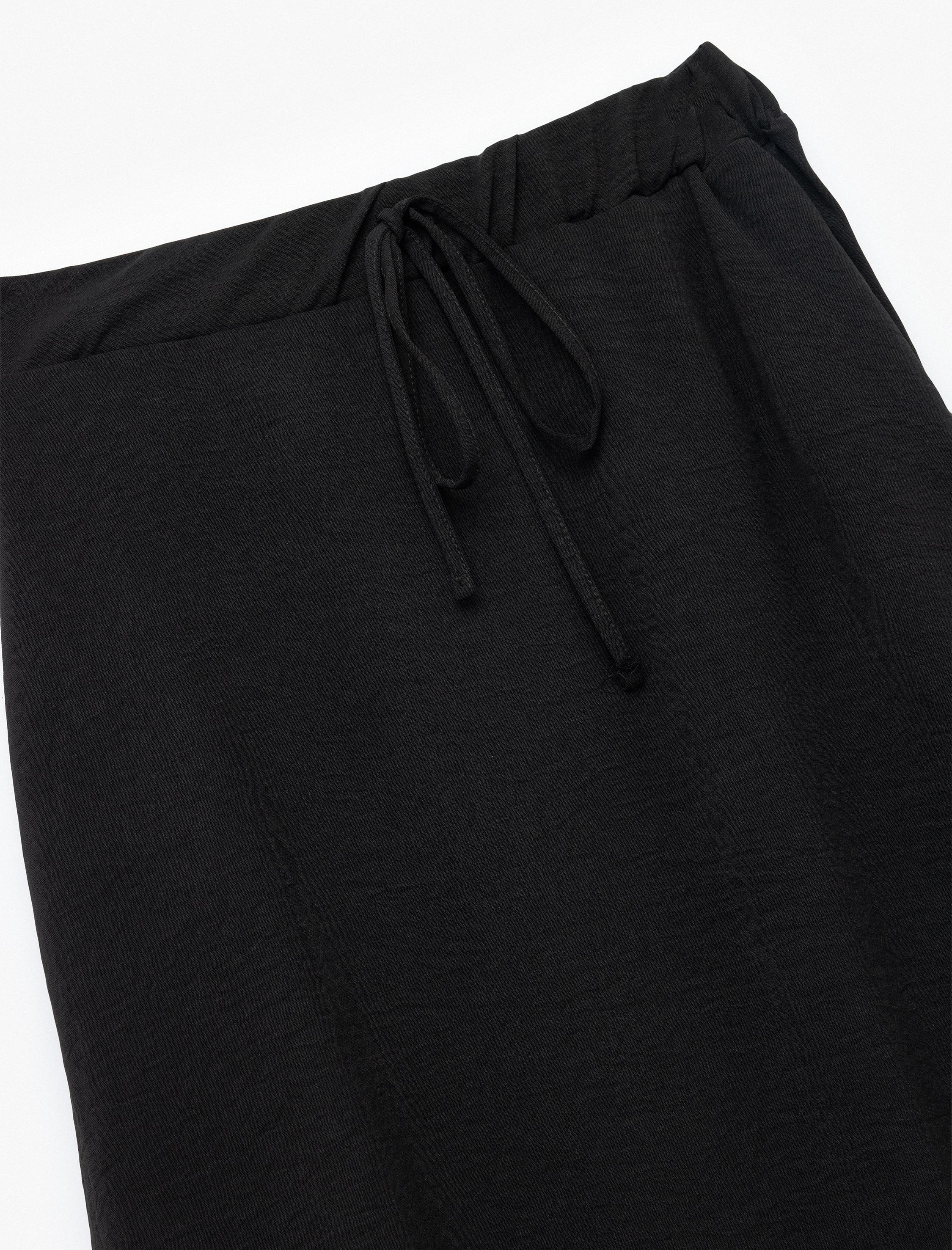   Aerobin Kumaş Midi Boy Çan Kesim Kloş Etek