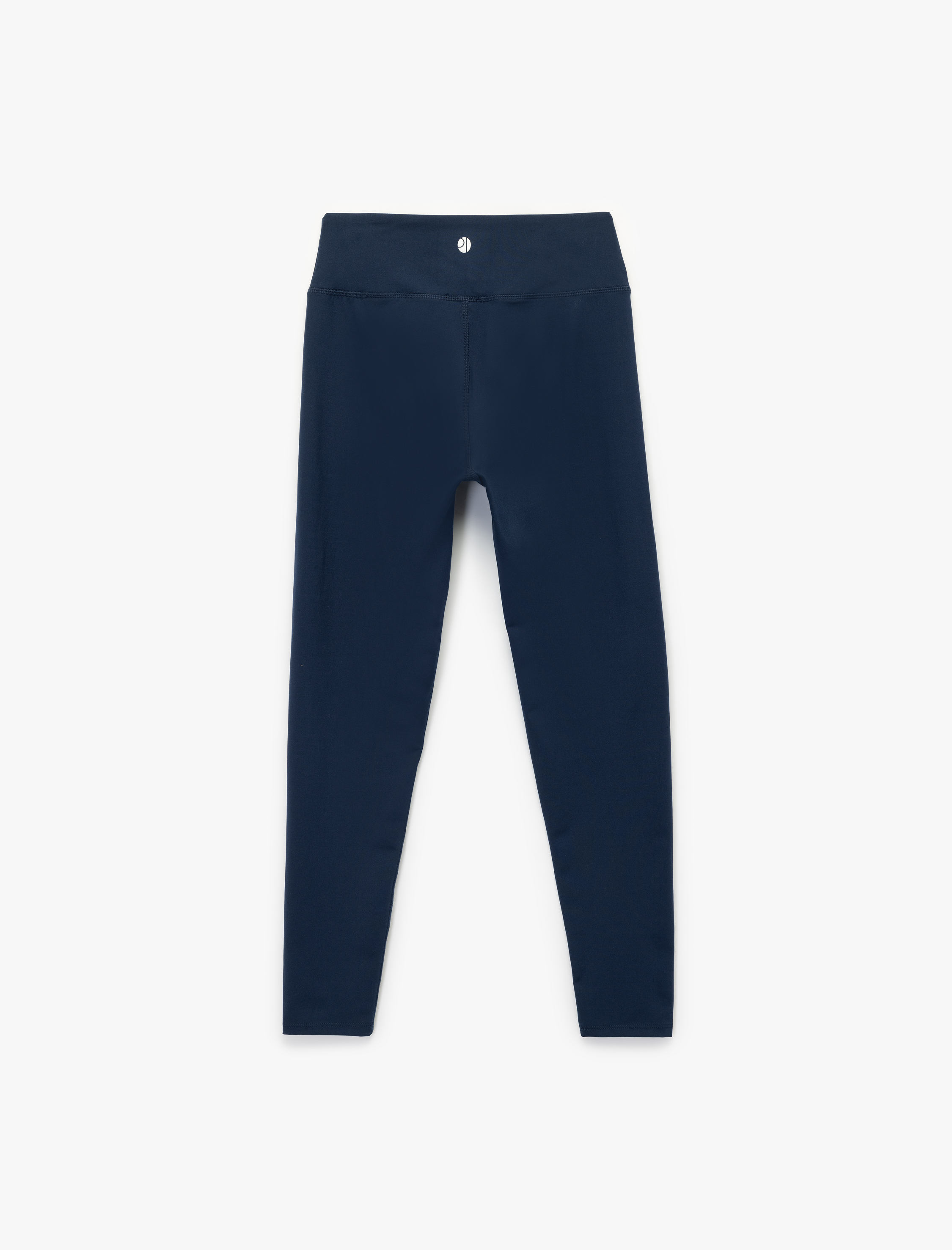   Yüksek Bel Skinny Fit İnterlok Dikiş Detaylı Spor Tayt