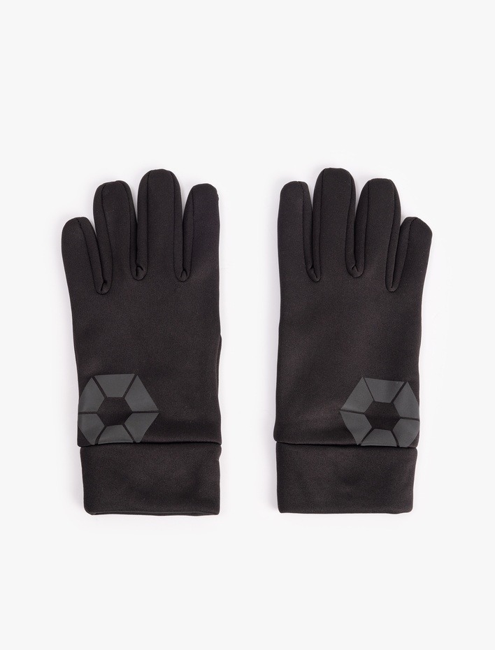 Erkek Geometrik Baskılı Eldiven