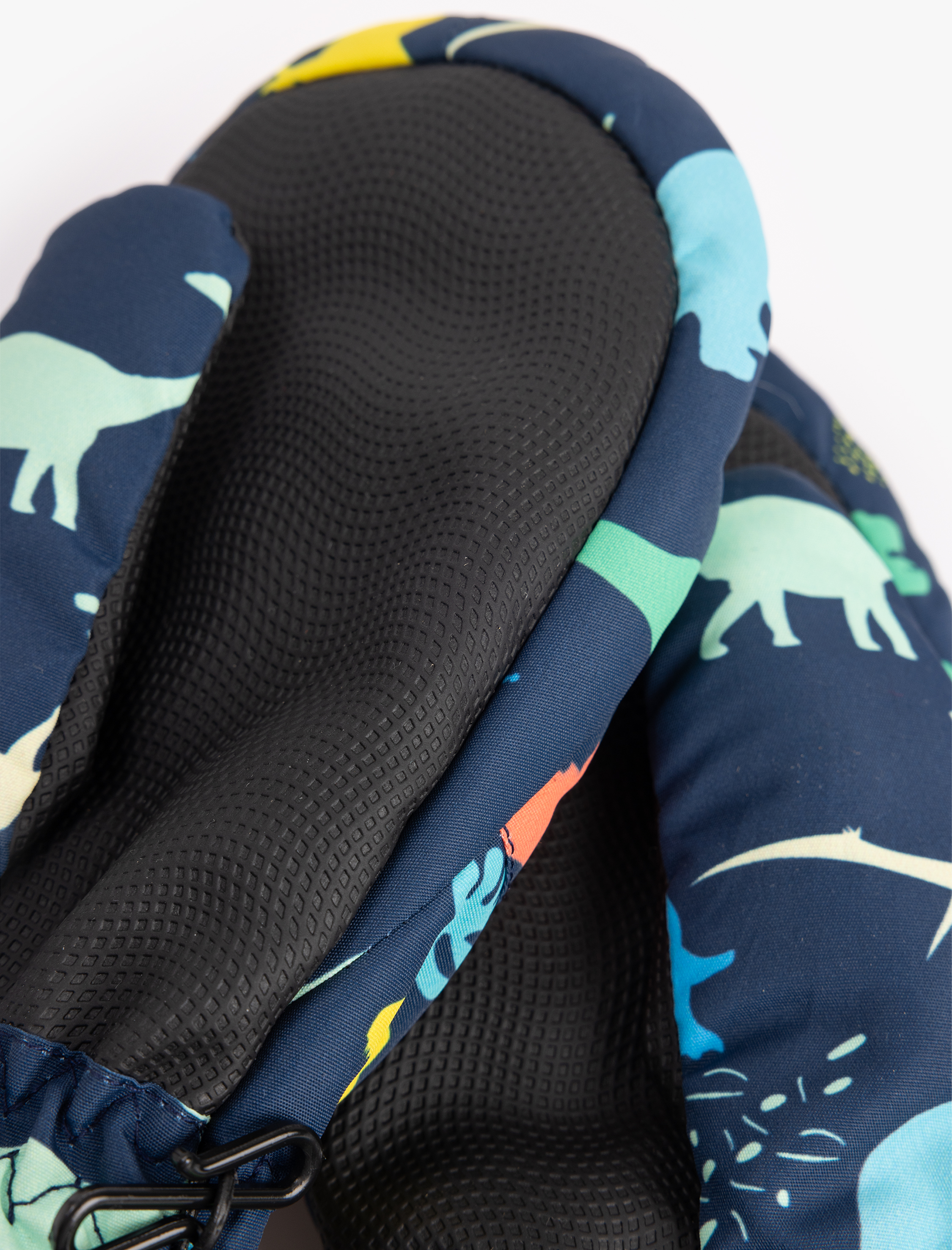  Erkek Çocuk Dinozor Desenli Kayak Eldiveni