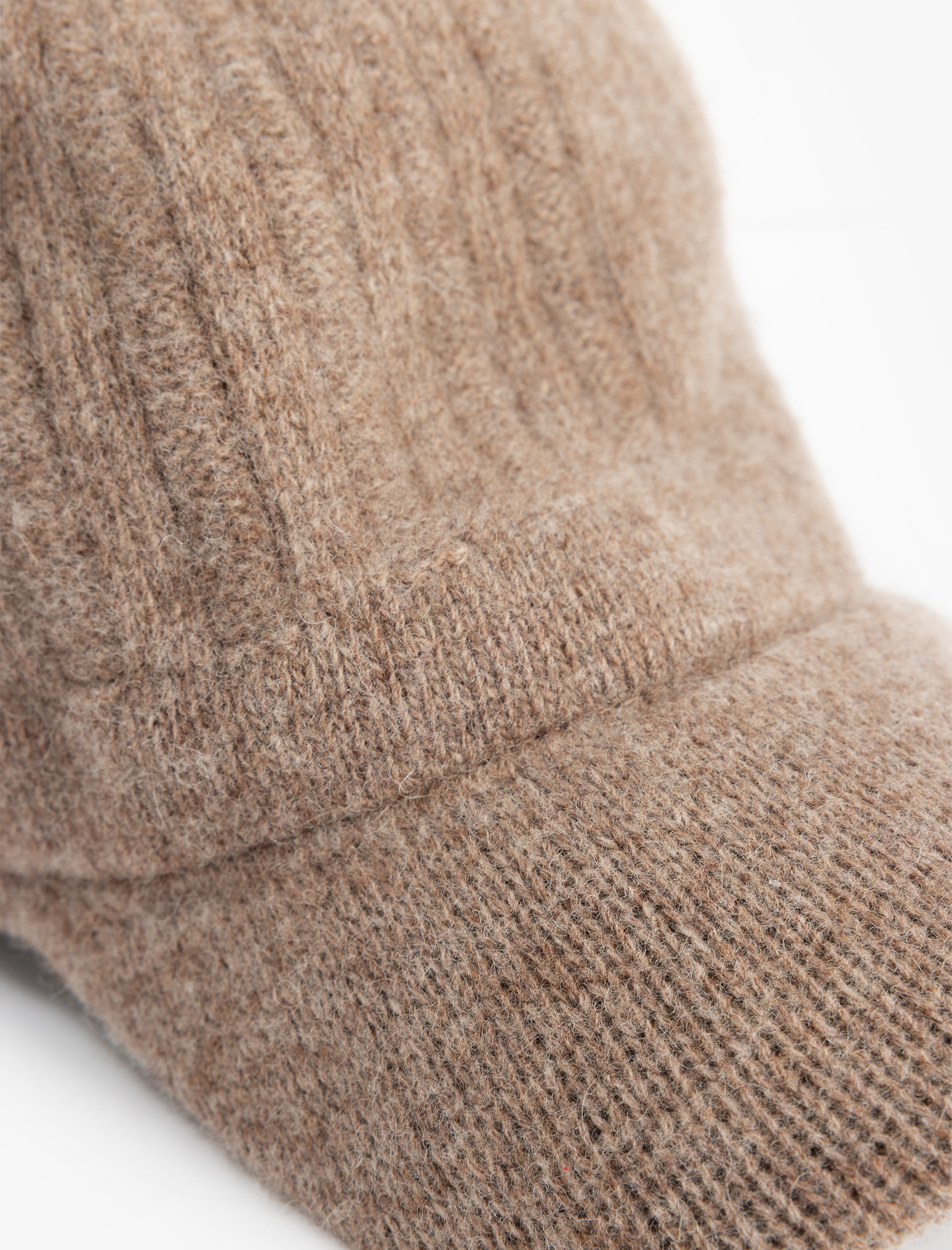  Kadın Koyun Yünü Triko Kep Şapka