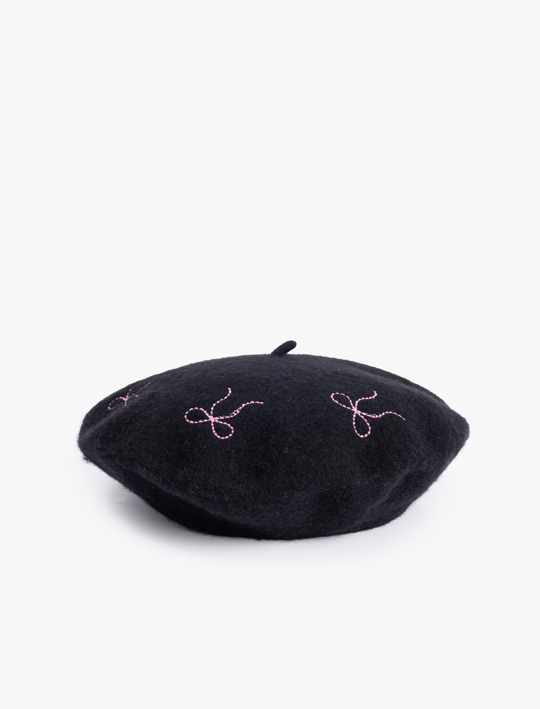  Kadın Fiyonk İşleme Detaylı Ressam Şapka