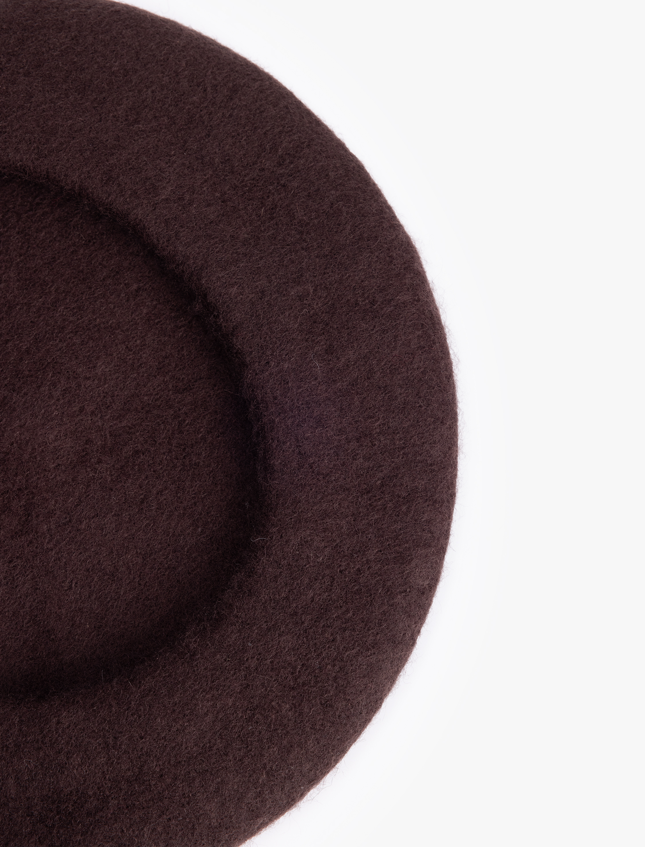  Kadın Koyun Yünü Karışımlı Ressam Şapka