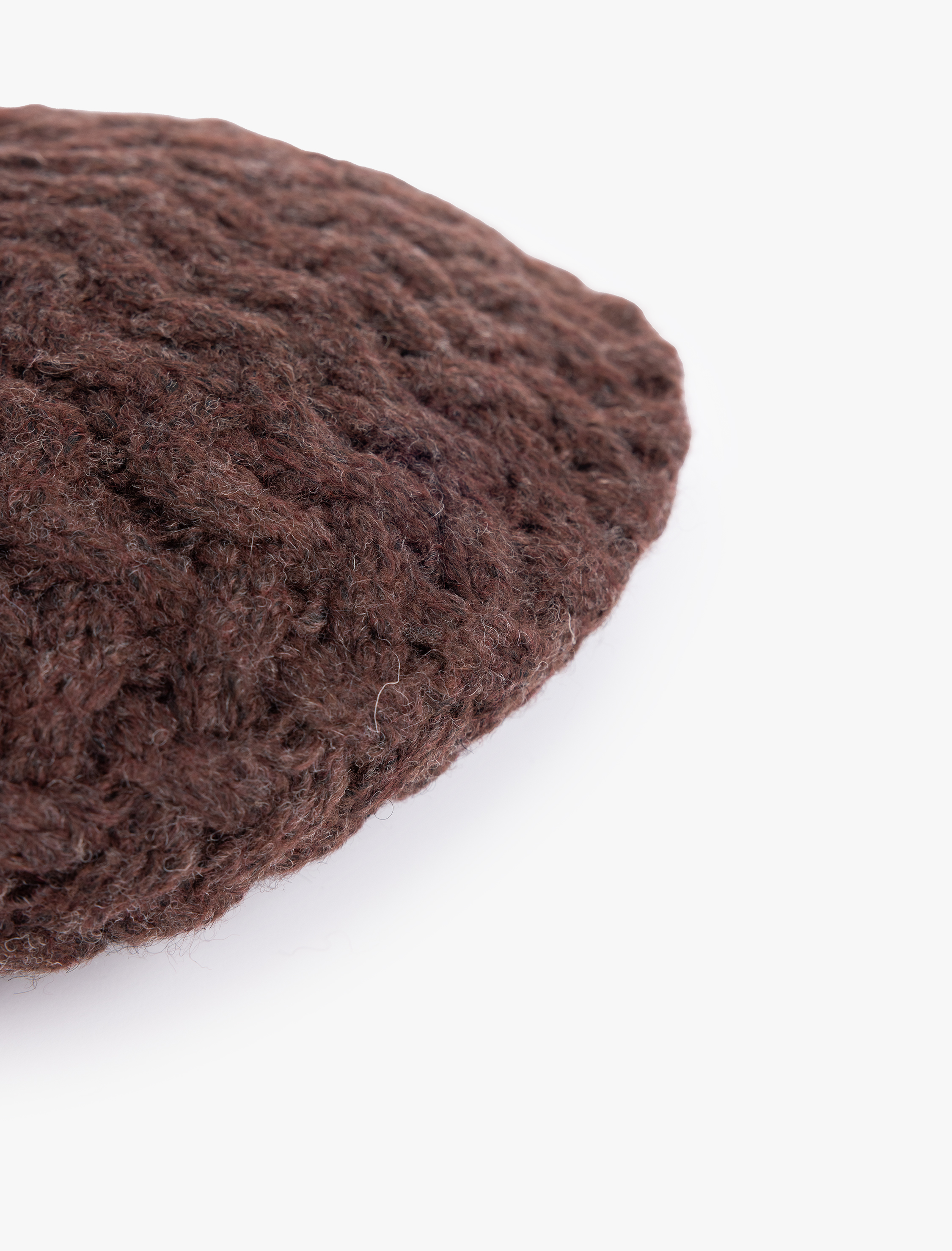  Kadın Örgü Dokulu Ressam Şapka - Koton X Sima Tarkan