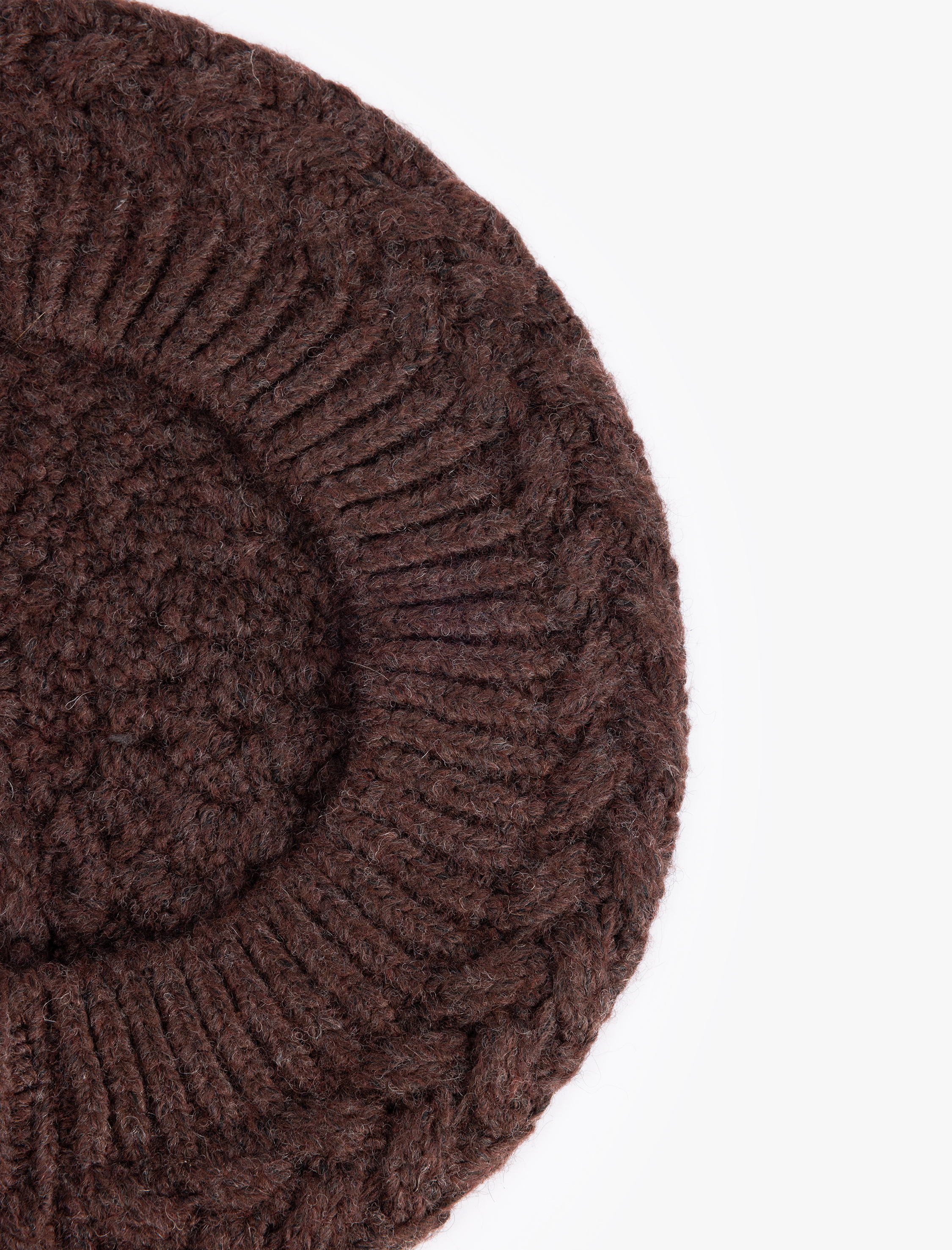  Kadın Örgü Dokulu Ressam Şapka - Koton X Sima Tarkan