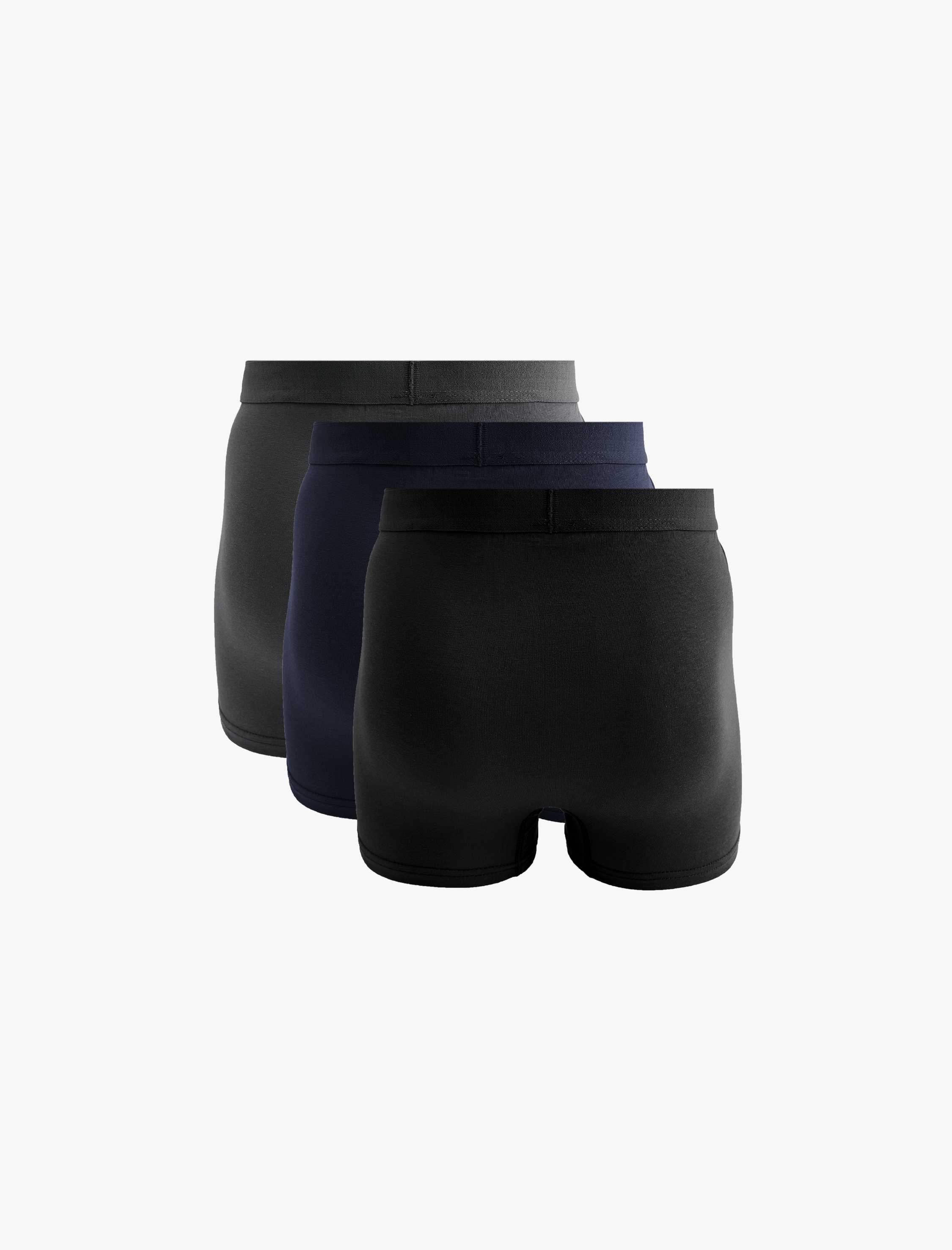   Pamuklu Basic 3'lü Boxer Seti