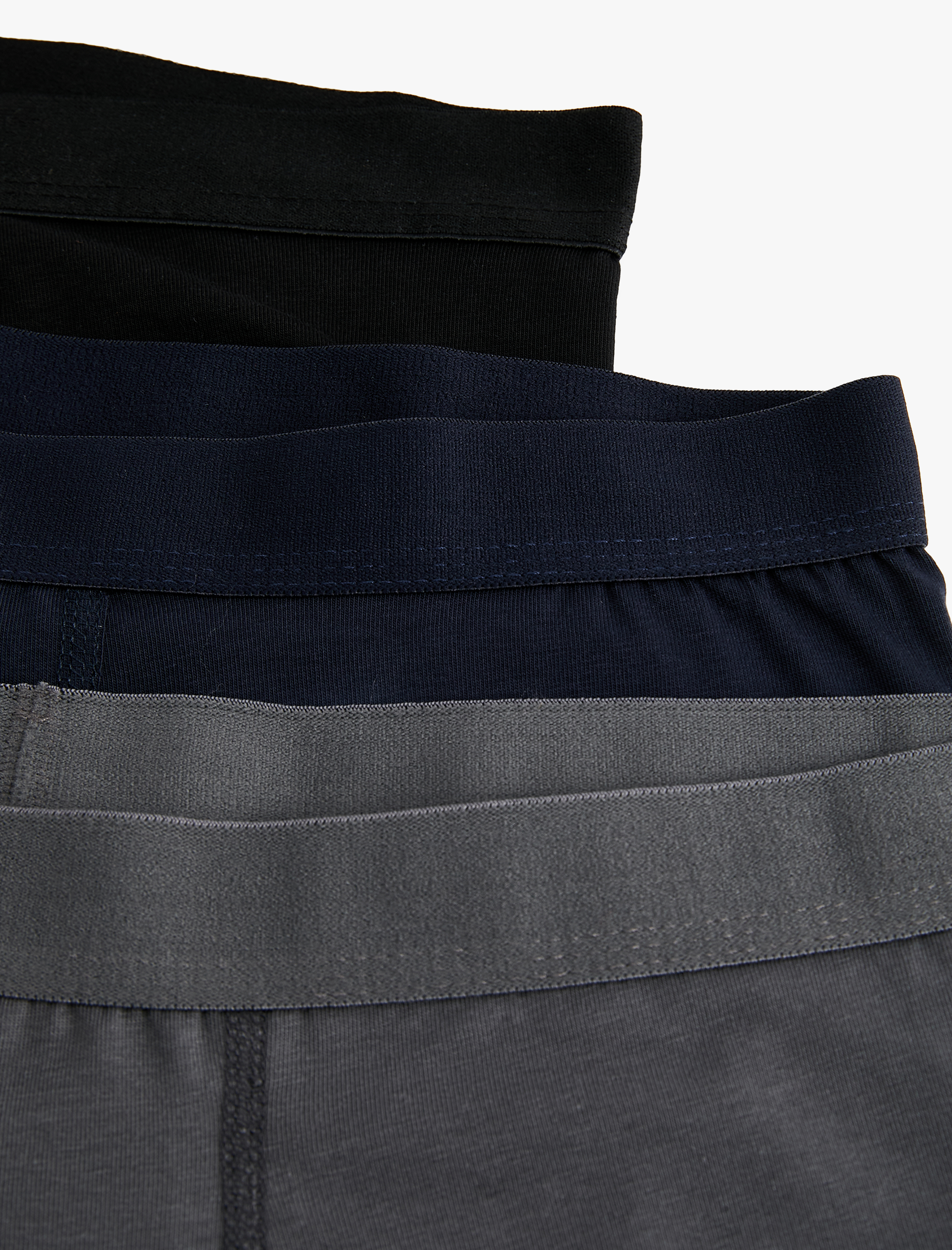   Pamuklu Basic 3'lü Boxer Seti