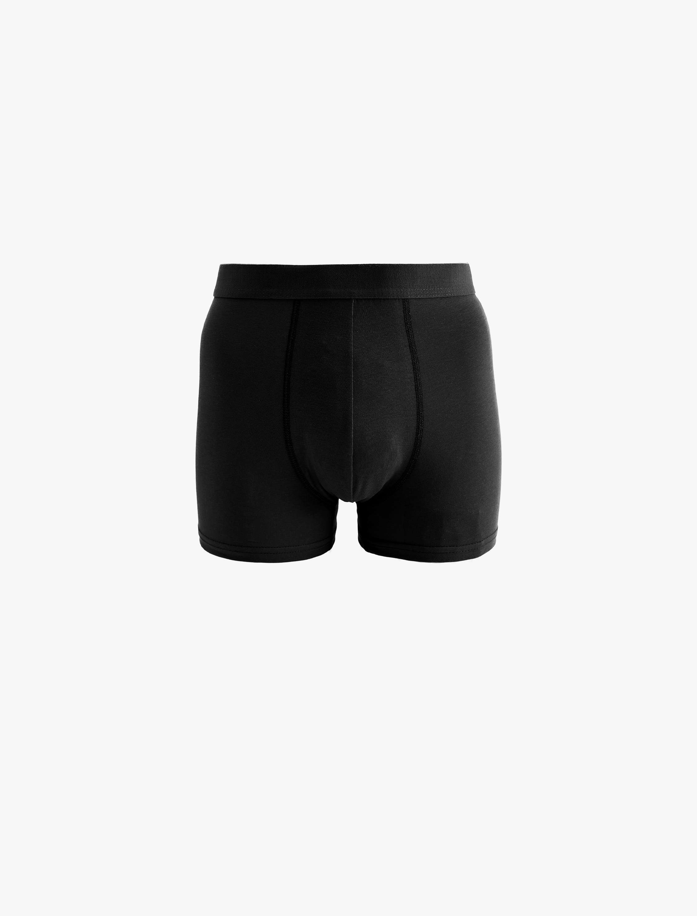   Pamuklu Basic 3'lü Boxer Seti