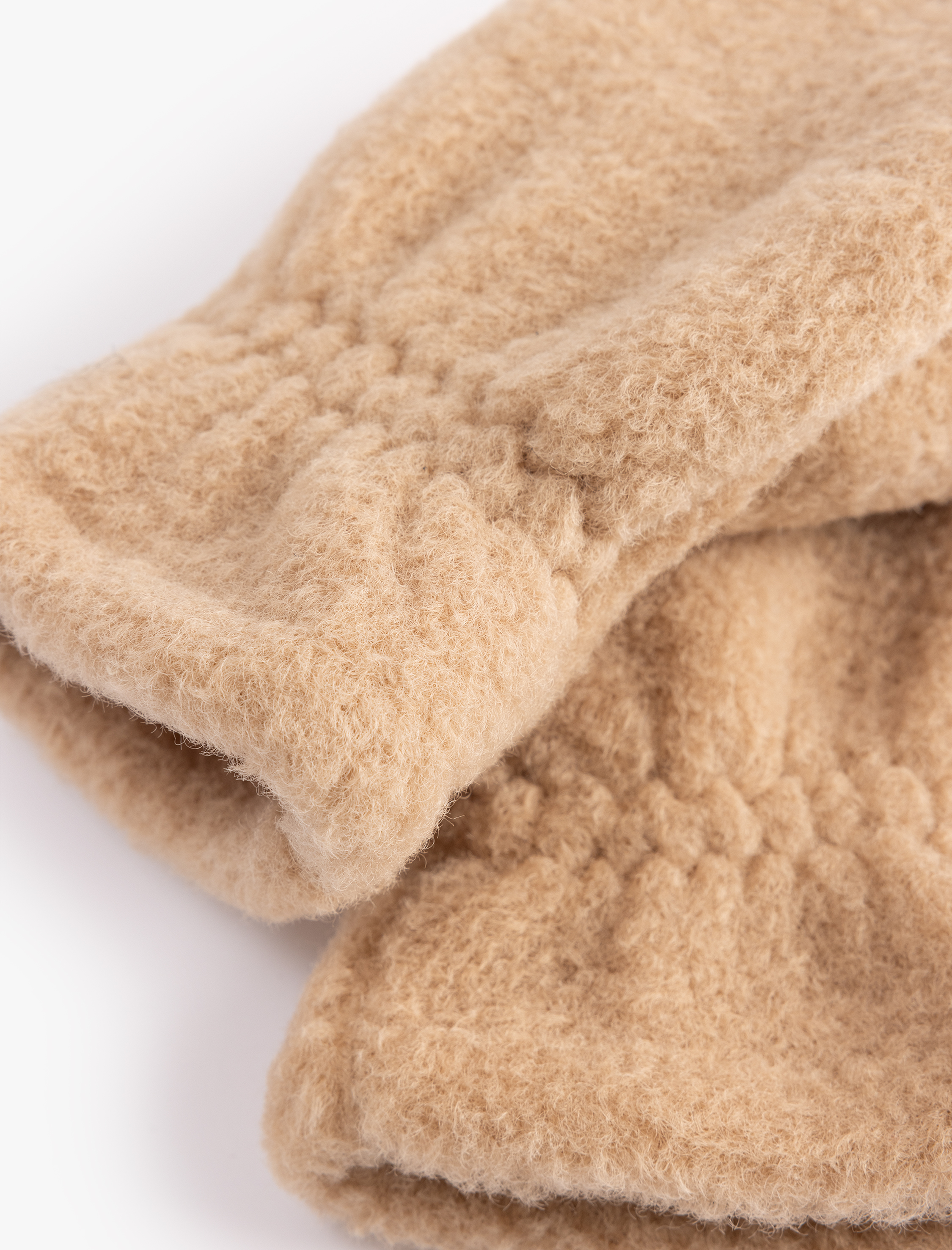  Kadın İçi Suni Kürklü Tek Parmak Kayak Eldiveni