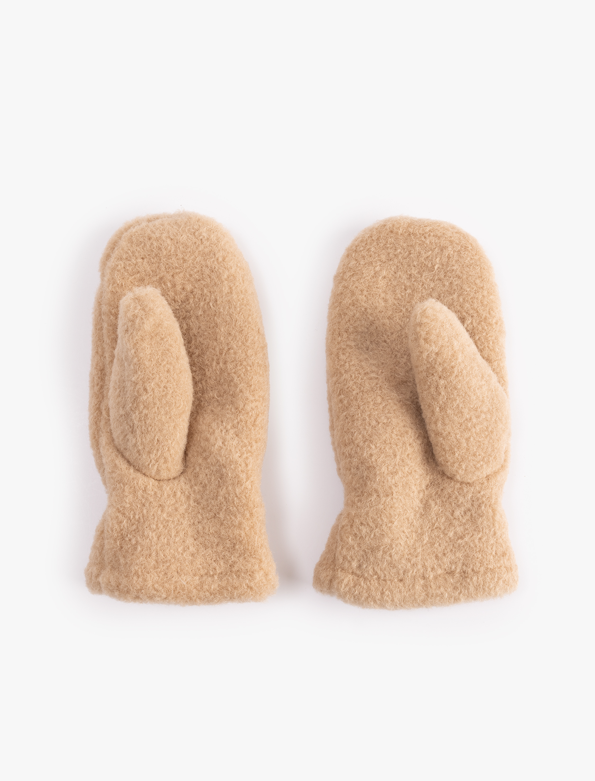  Kadın İçi Suni Kürklü Tek Parmak Kayak Eldiveni