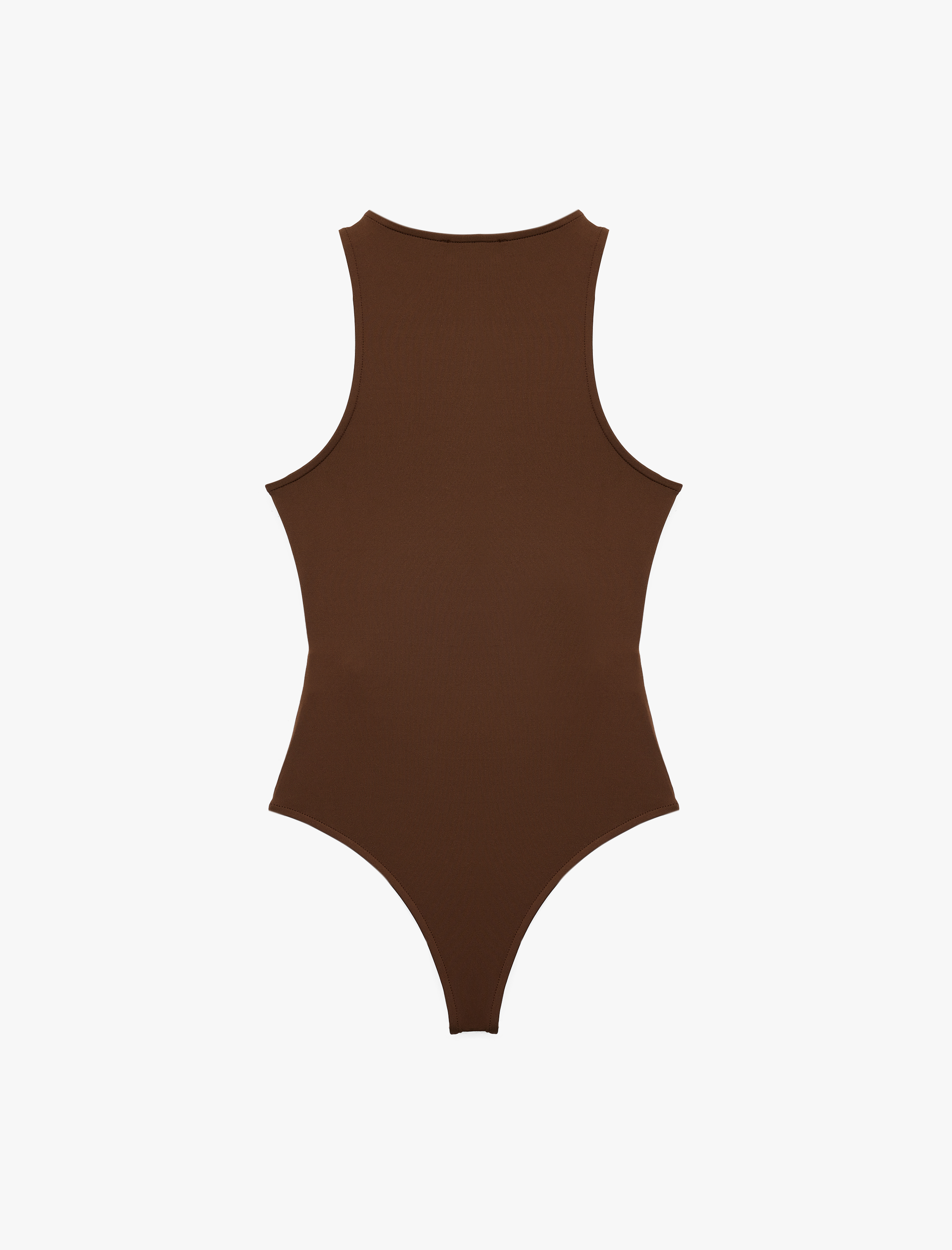   Kolsuz Bisiklet Yaka Çıtçıtlı Slim Fit Body