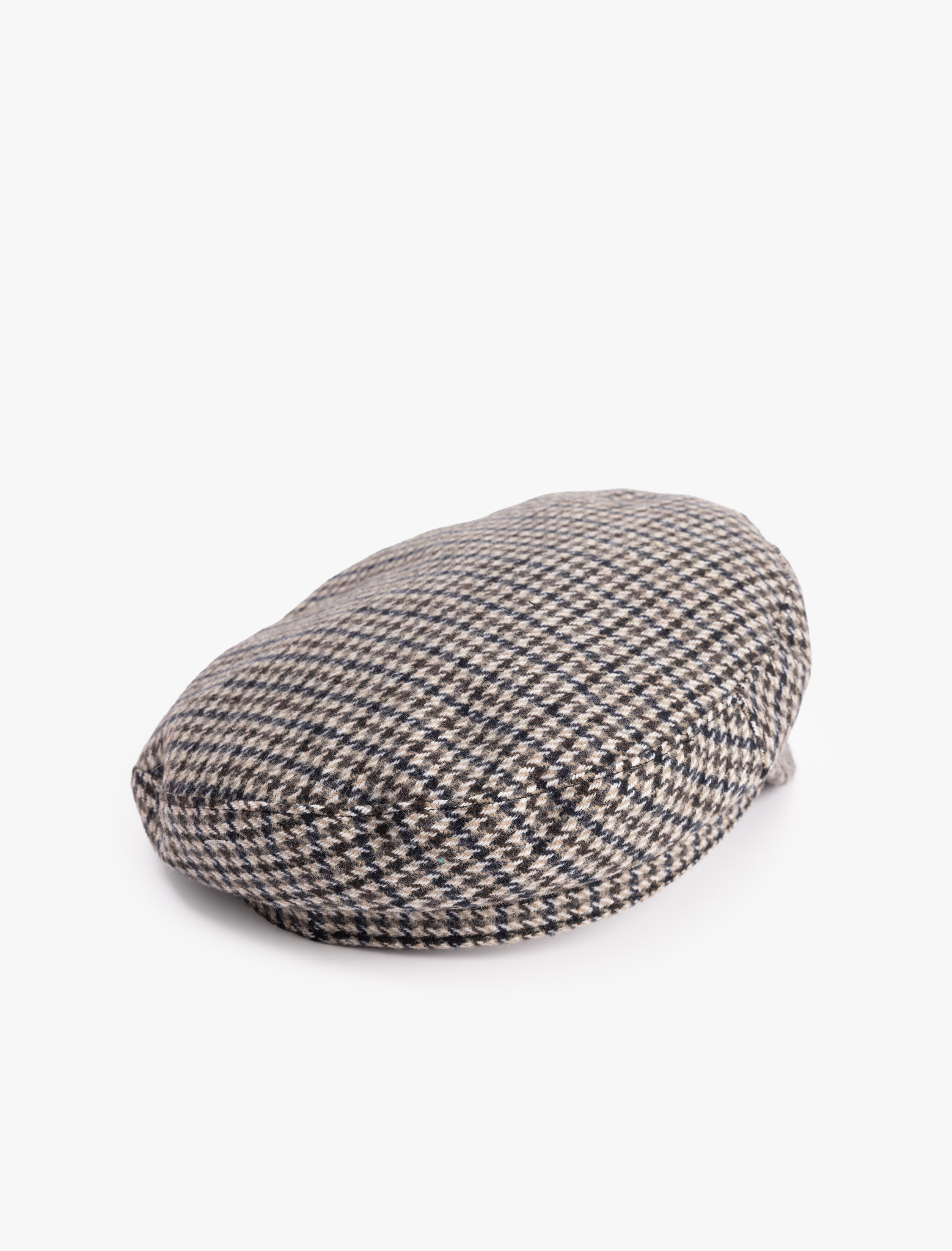  Kadın Kazayağı Desenli Kasket Şapka