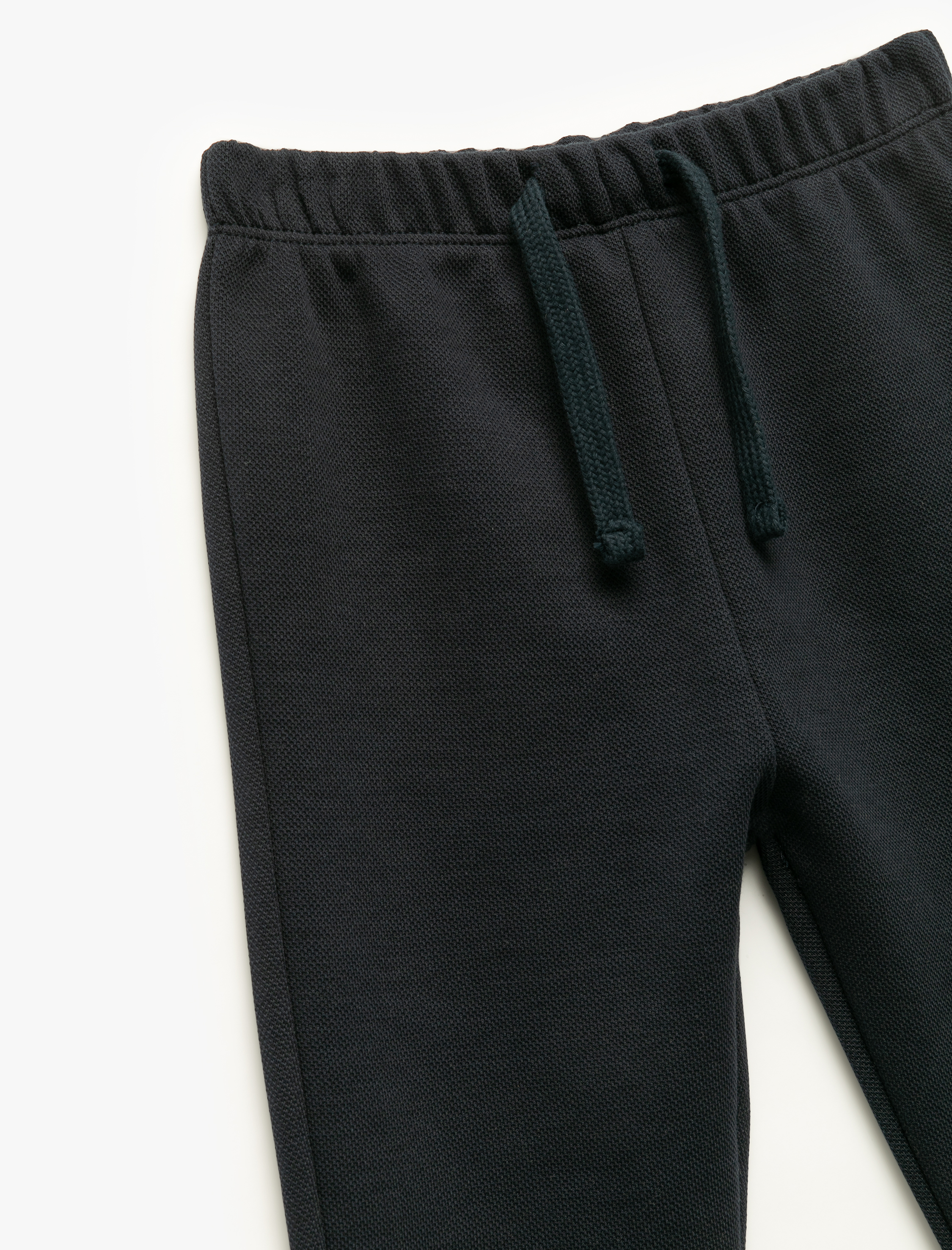  Erkek Bebek Pamuklu Katlamalı Paça Pike Kumaş Eşofman Altı