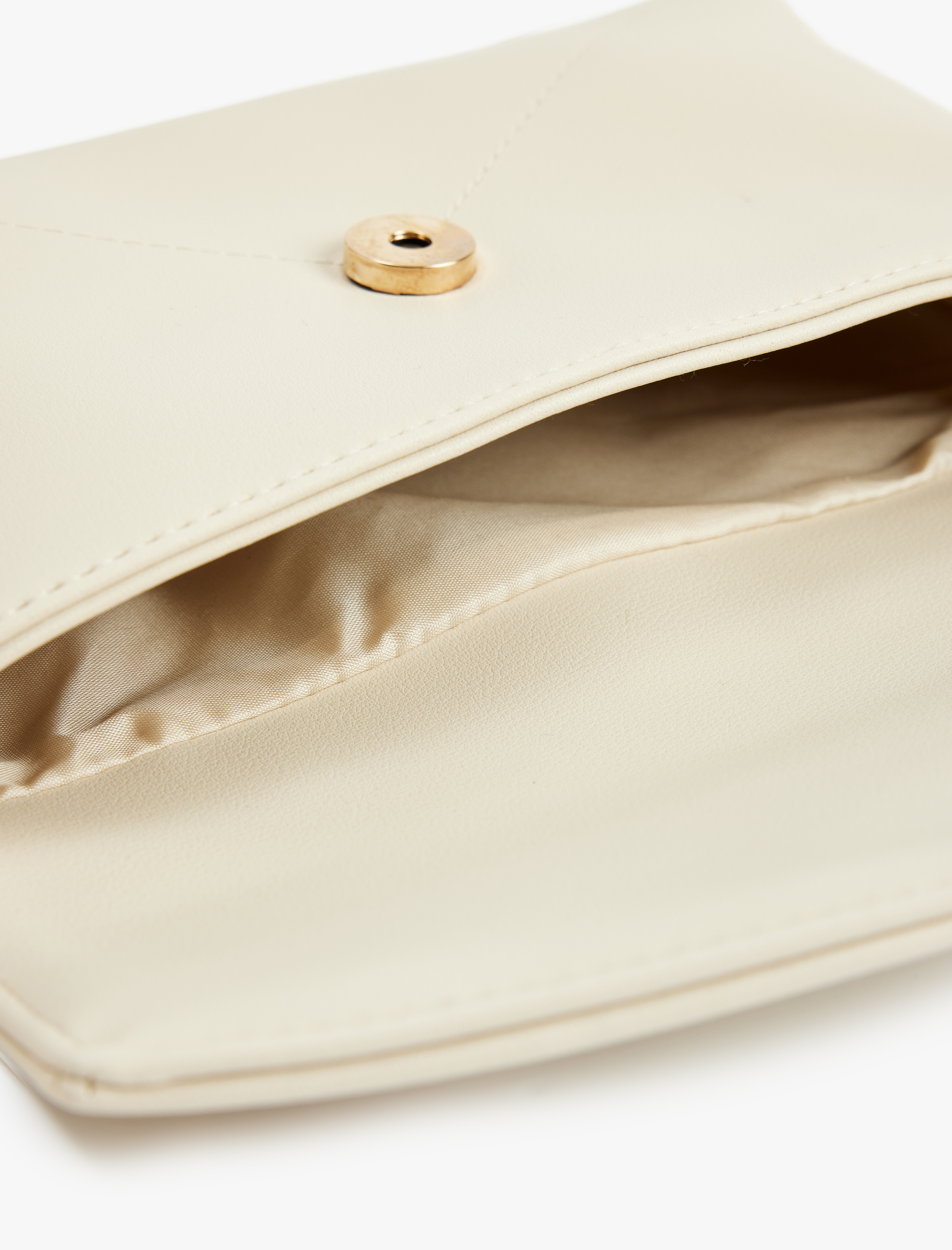  Kadın Suni Deri Saplı Kapaklı Çapraz Çanta