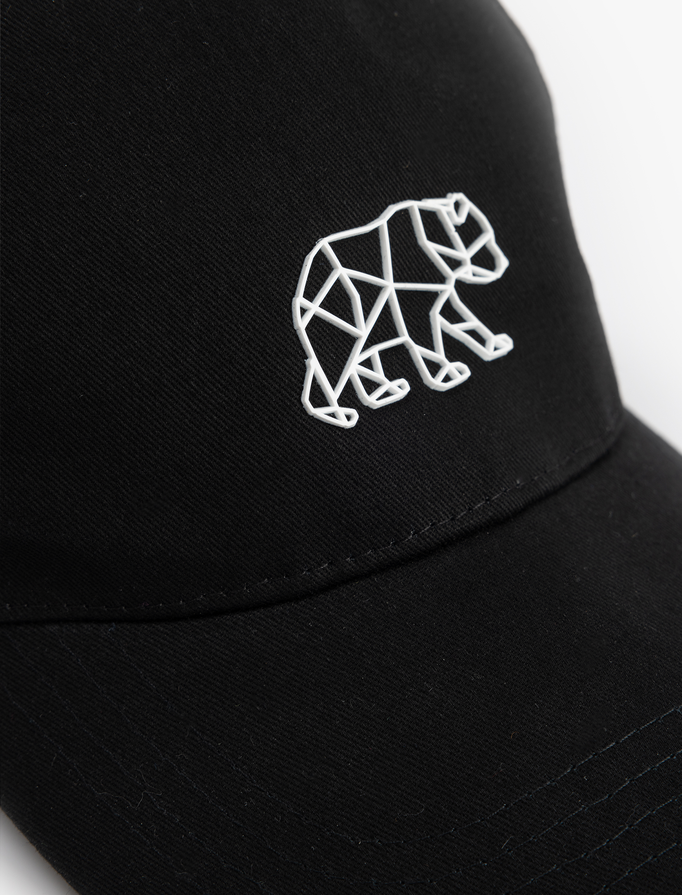  Erkek Ayı Baskılı Pamuklu Kep Şapka