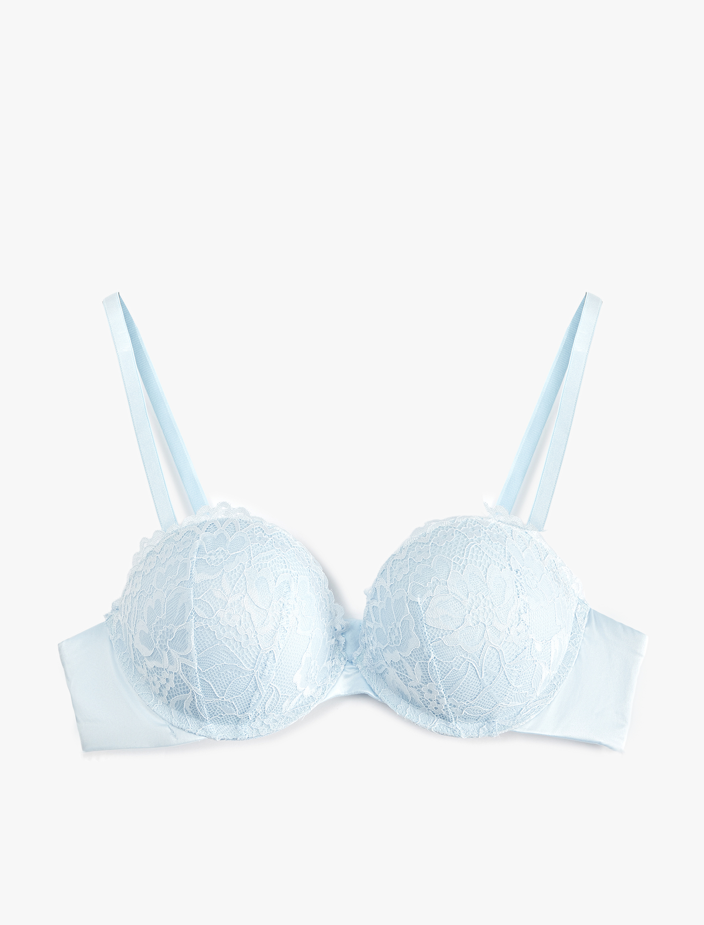   Balenli Destekli Ekstra Dolgulu Dantelli Sütyen