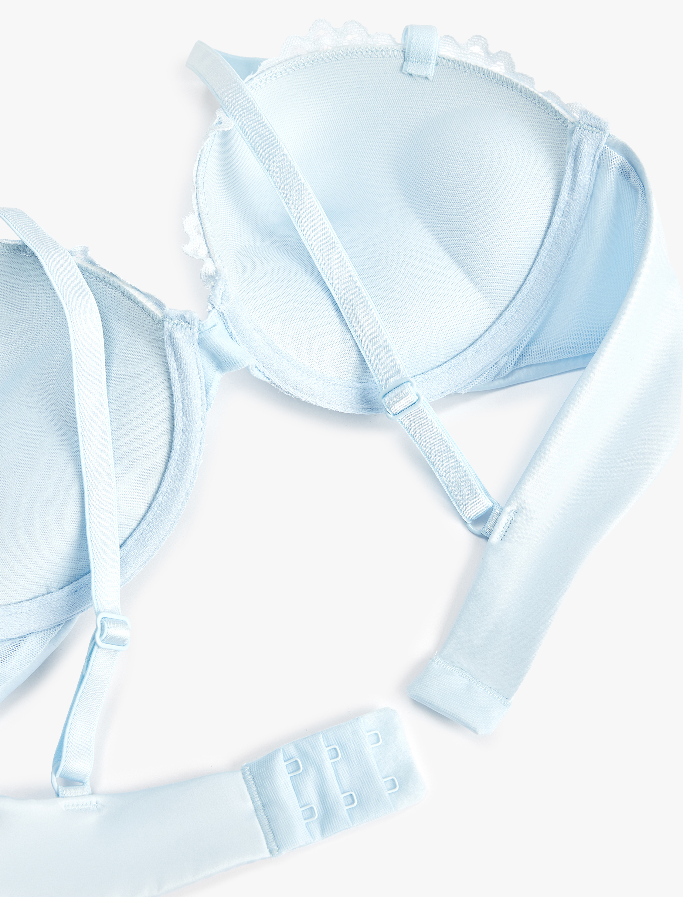   Balenli Destekli Ekstra Dolgulu Dantelli Sütyen