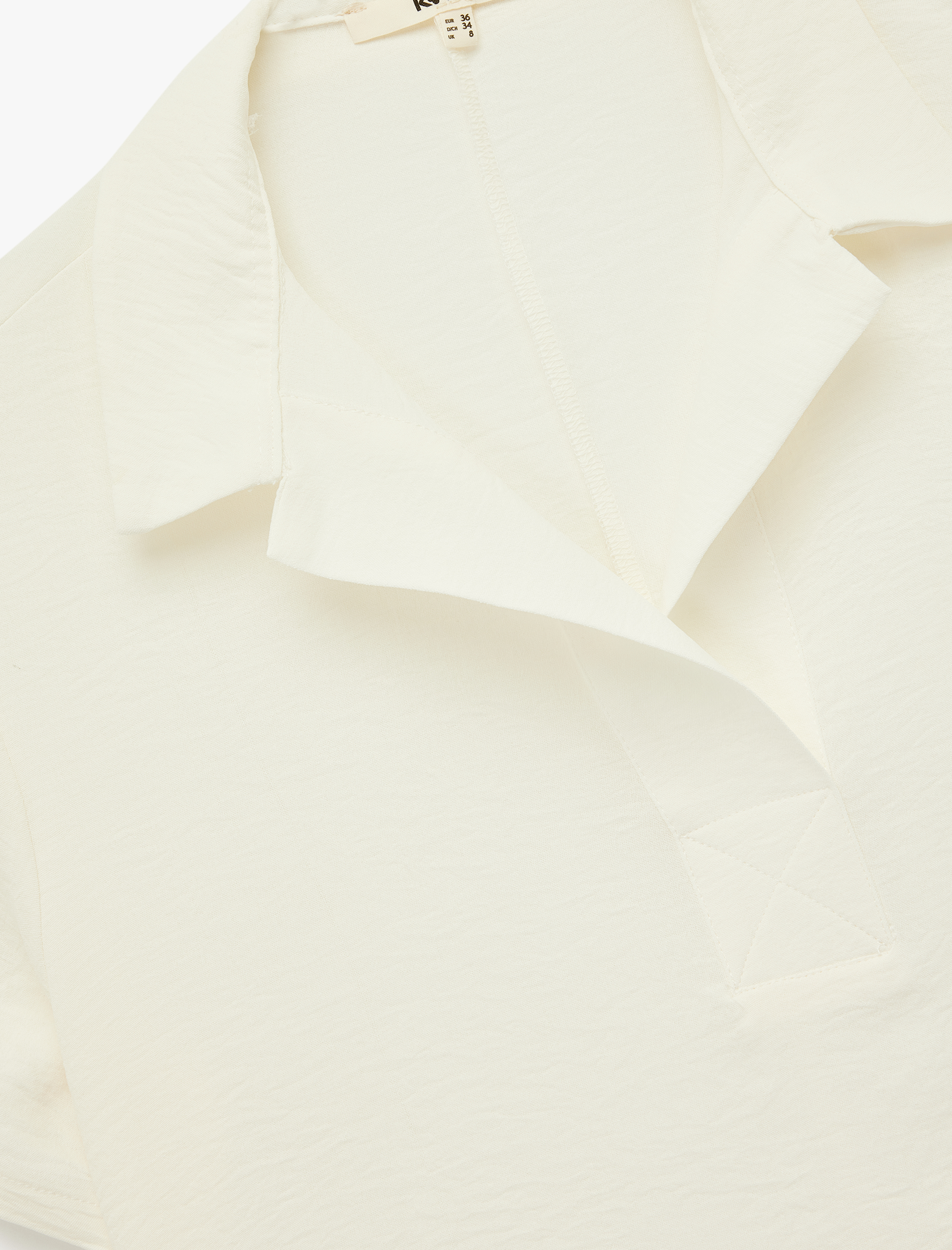   Rahat Kalıp Aerobin Kumaş Kısa Kollu Polo Yaka Crop Tişört