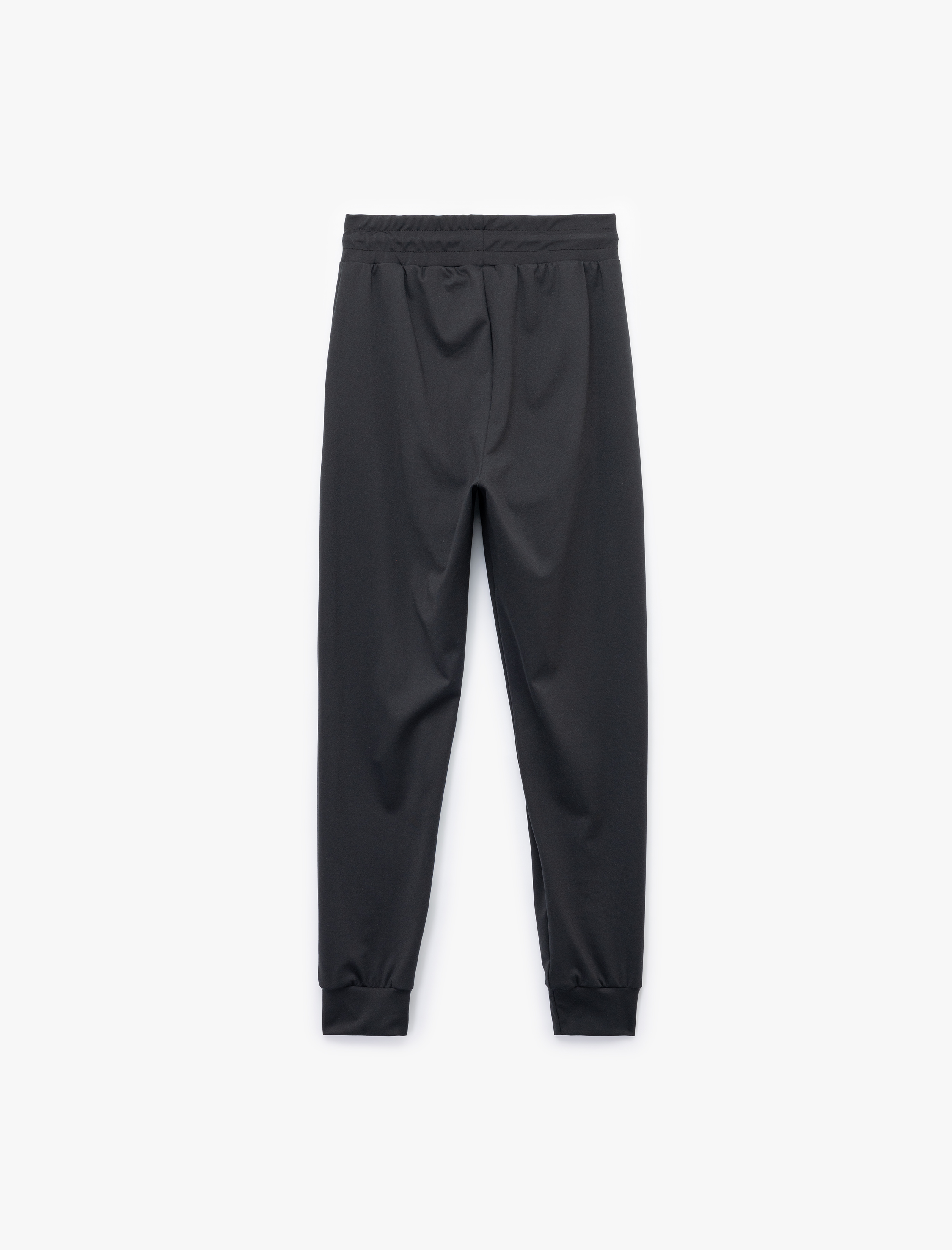   Yüksek Bel Cep Detaylı Bağcıklı Jogger Eşofman Altı